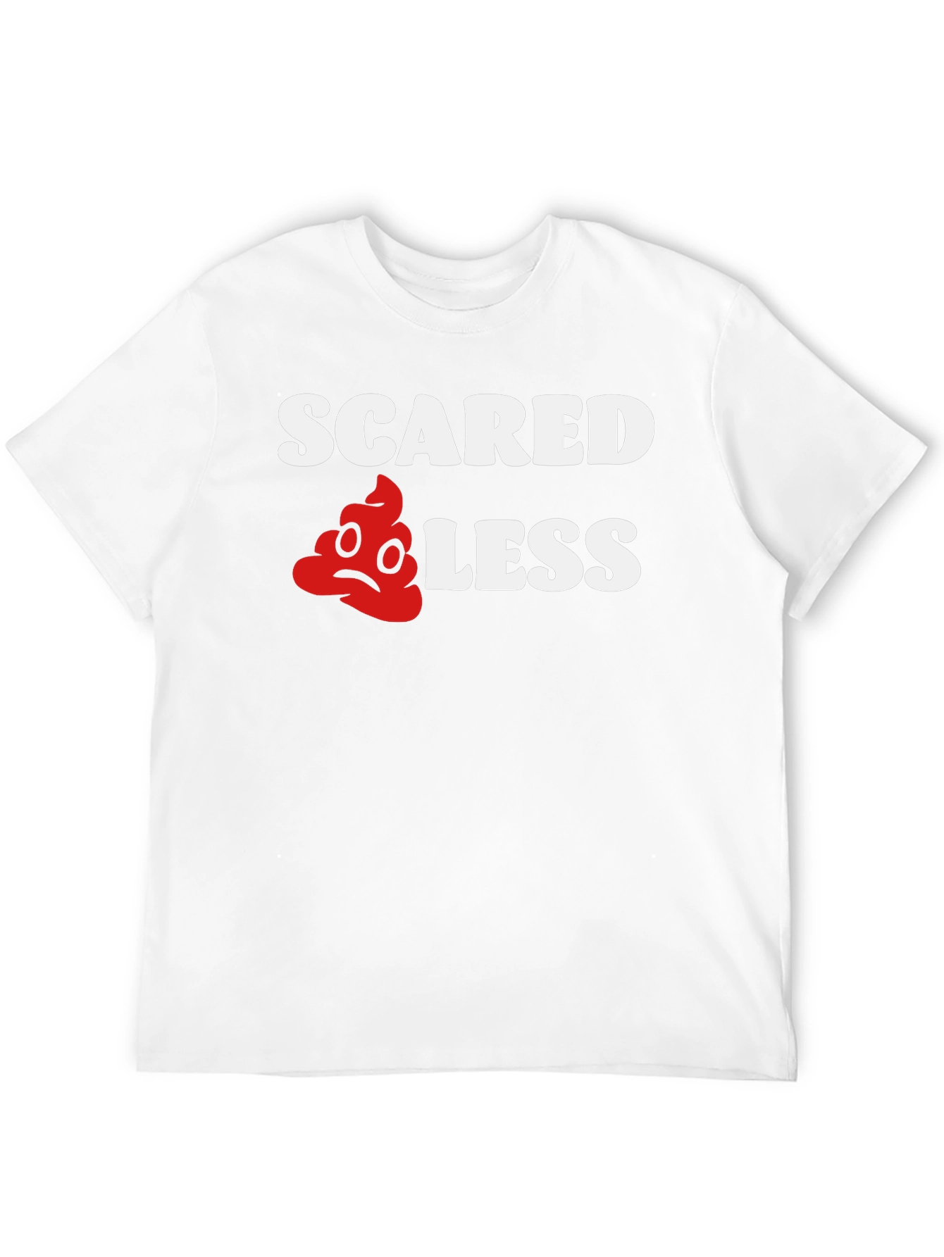 Scared Less Funny Graphic T-Shirt