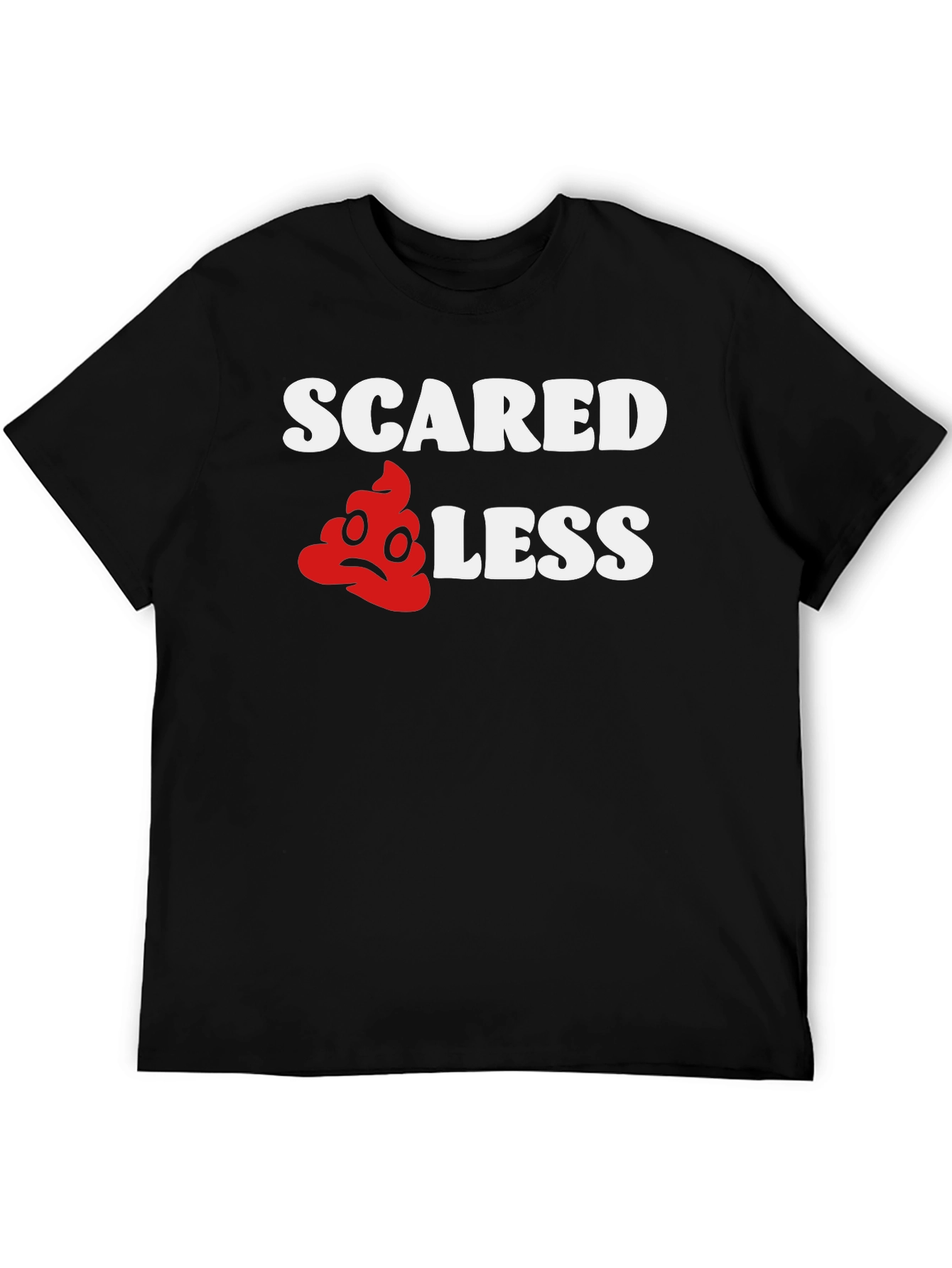 Scared Less Funny Graphic T-Shirt
