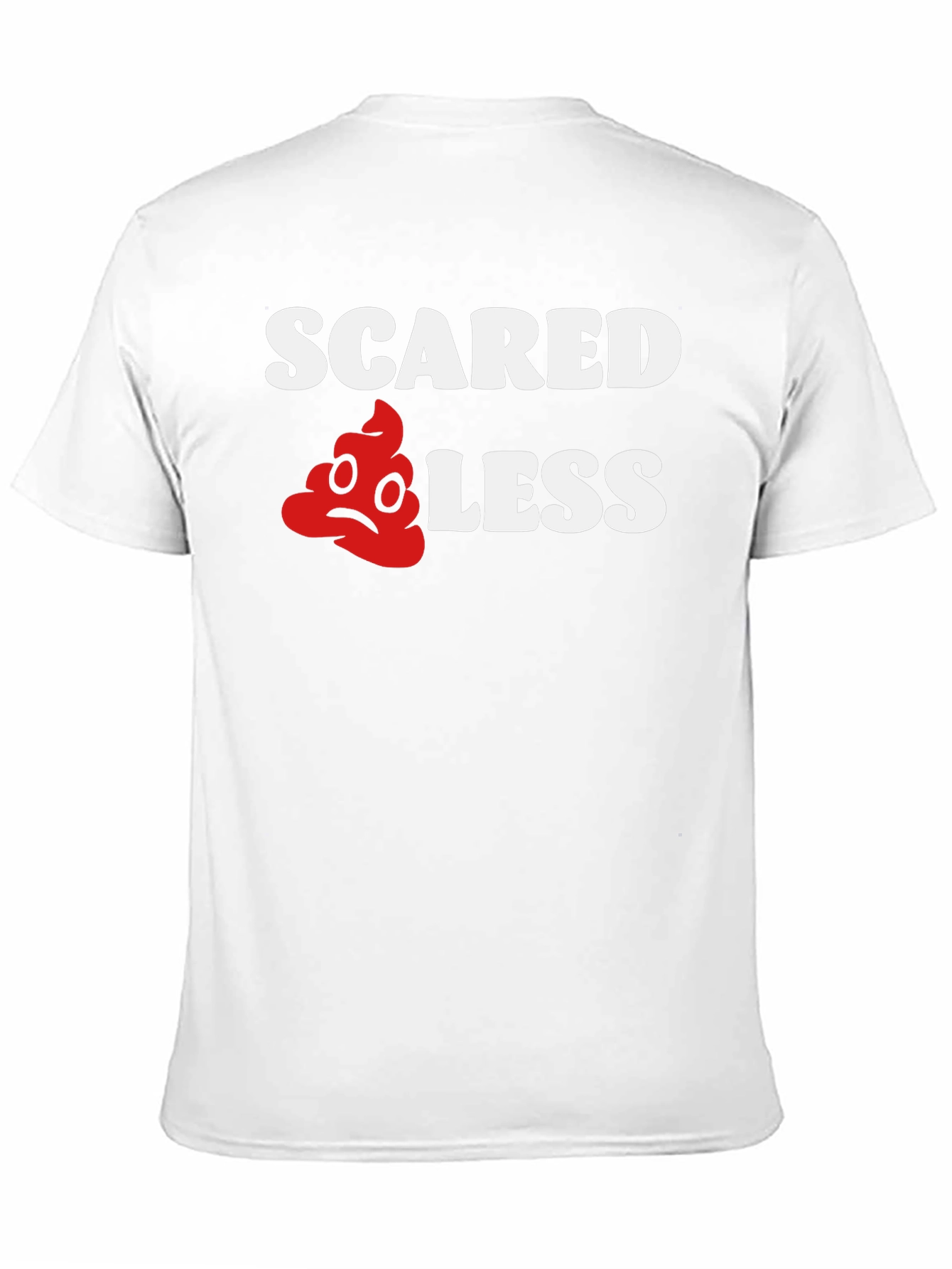 Scared Less Funny Graphic T-Shirt
