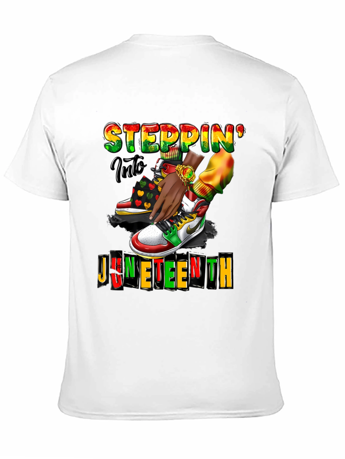Juneteenth Steppin Into Freedom T-Shirt