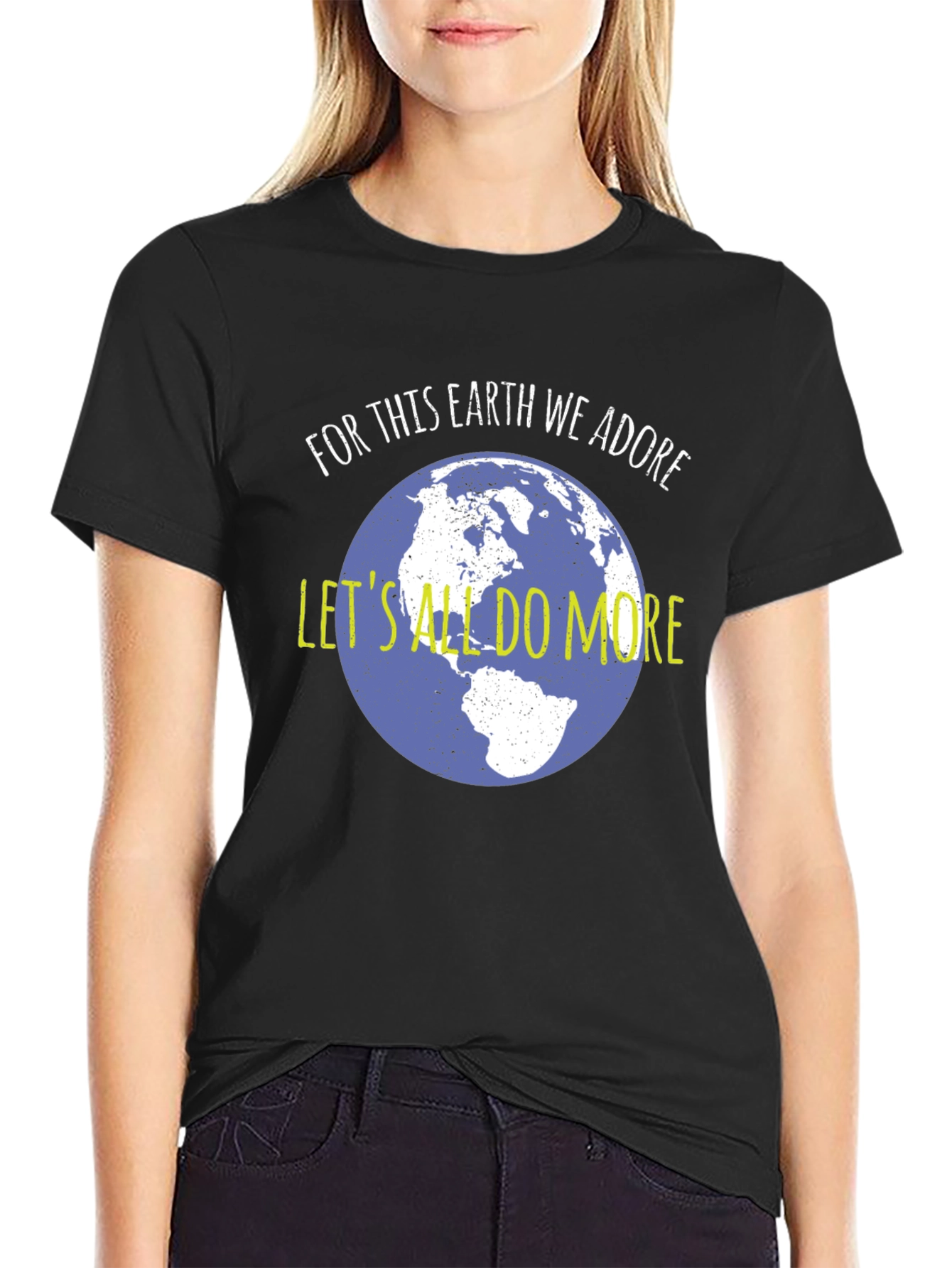 Earth Adore T-Shirt - Eco-Friendly Tee