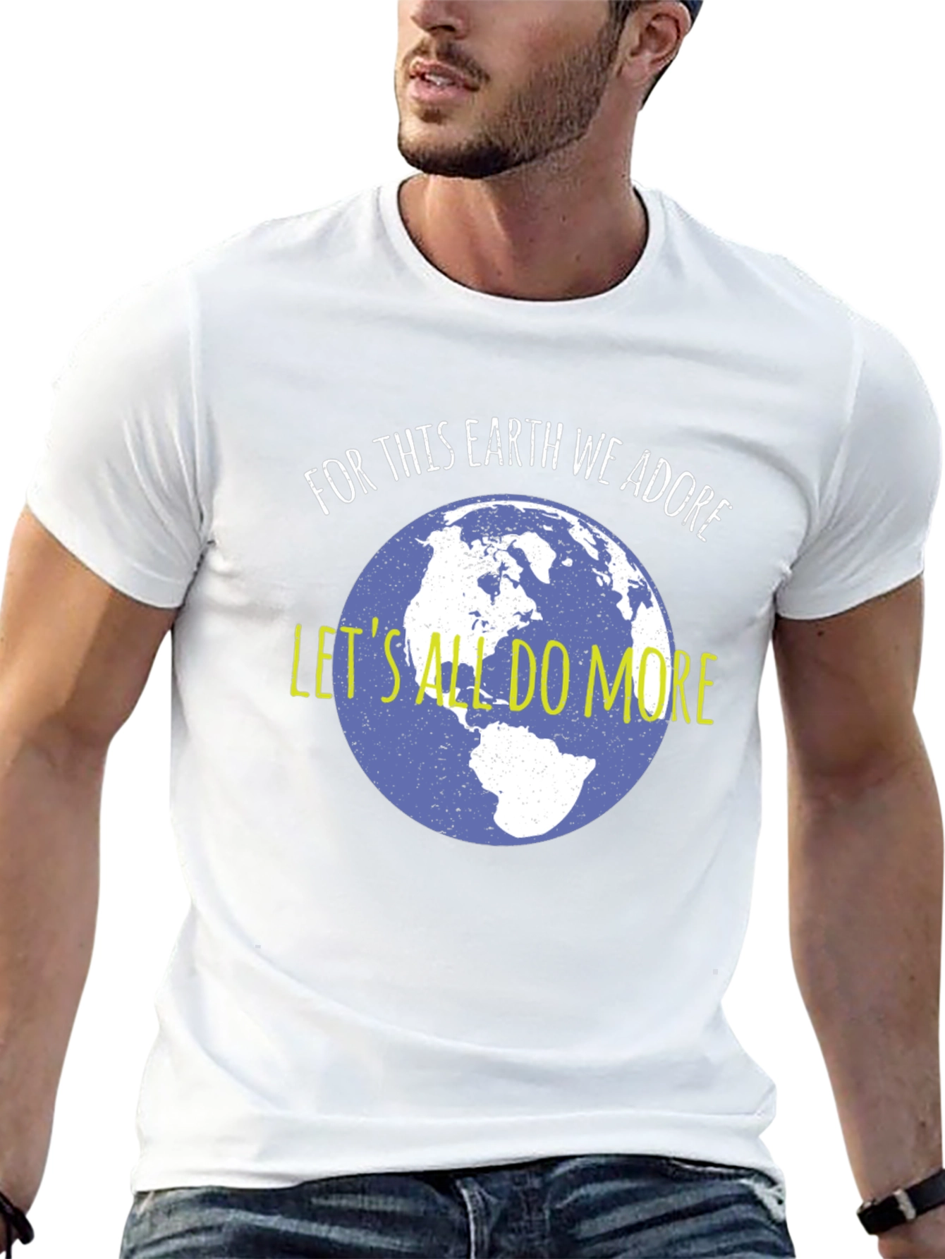Earth Adore T-Shirt - Eco-Friendly Tee