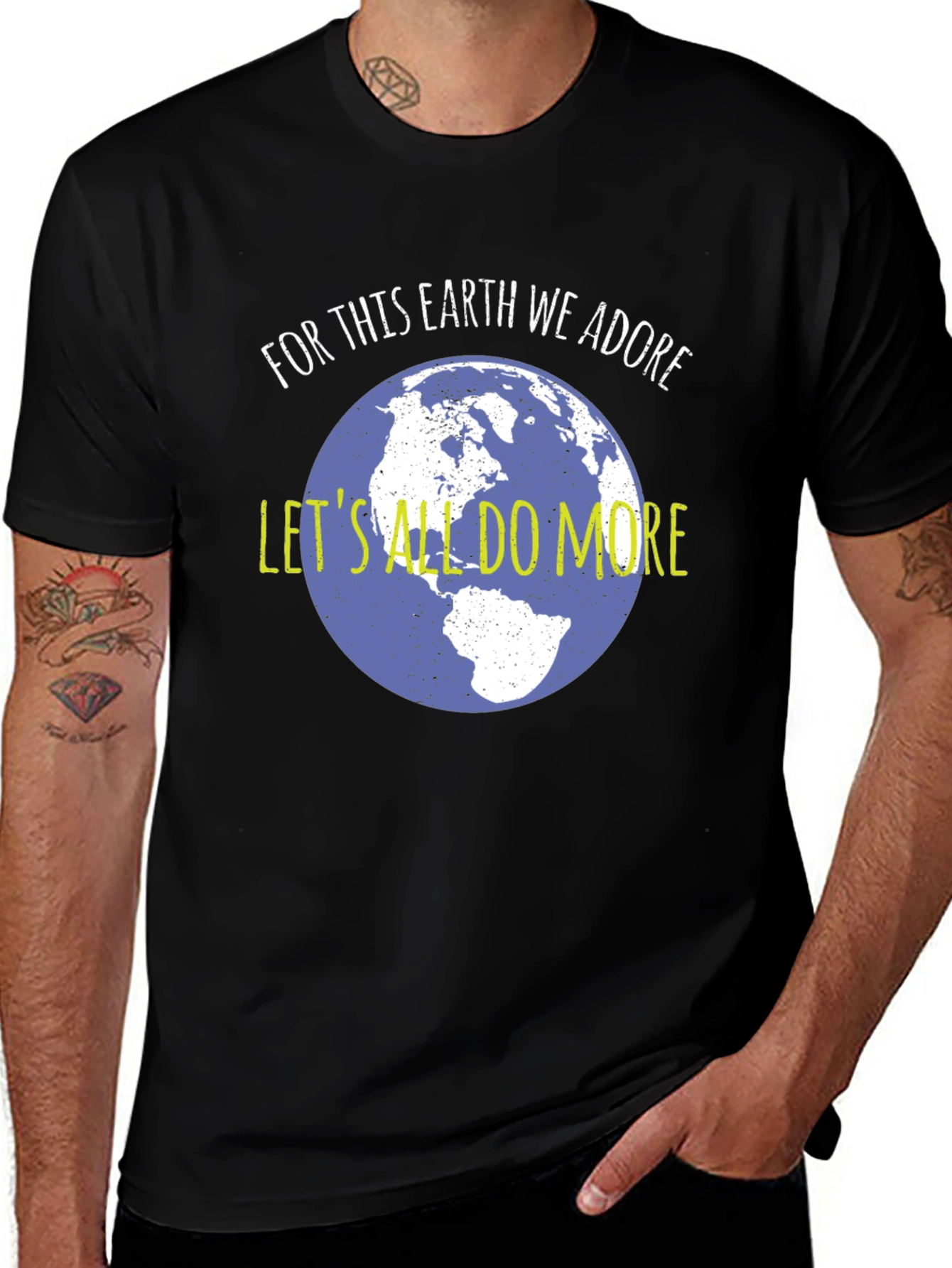 Earth Adore T-Shirt - Eco-Friendly Tee