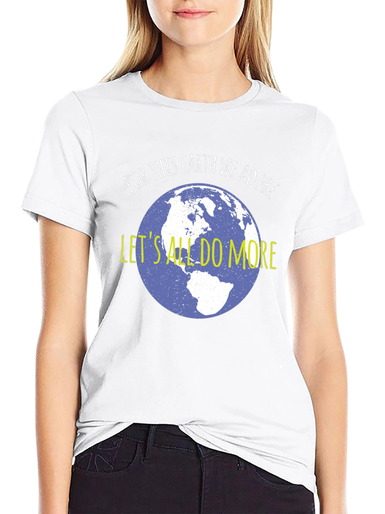 Earth Adore T-Shirt - Eco-Friendly Tee