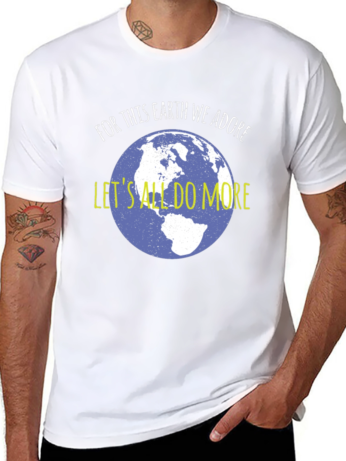 Earth Adore T-Shirt - Eco-Friendly Tee
