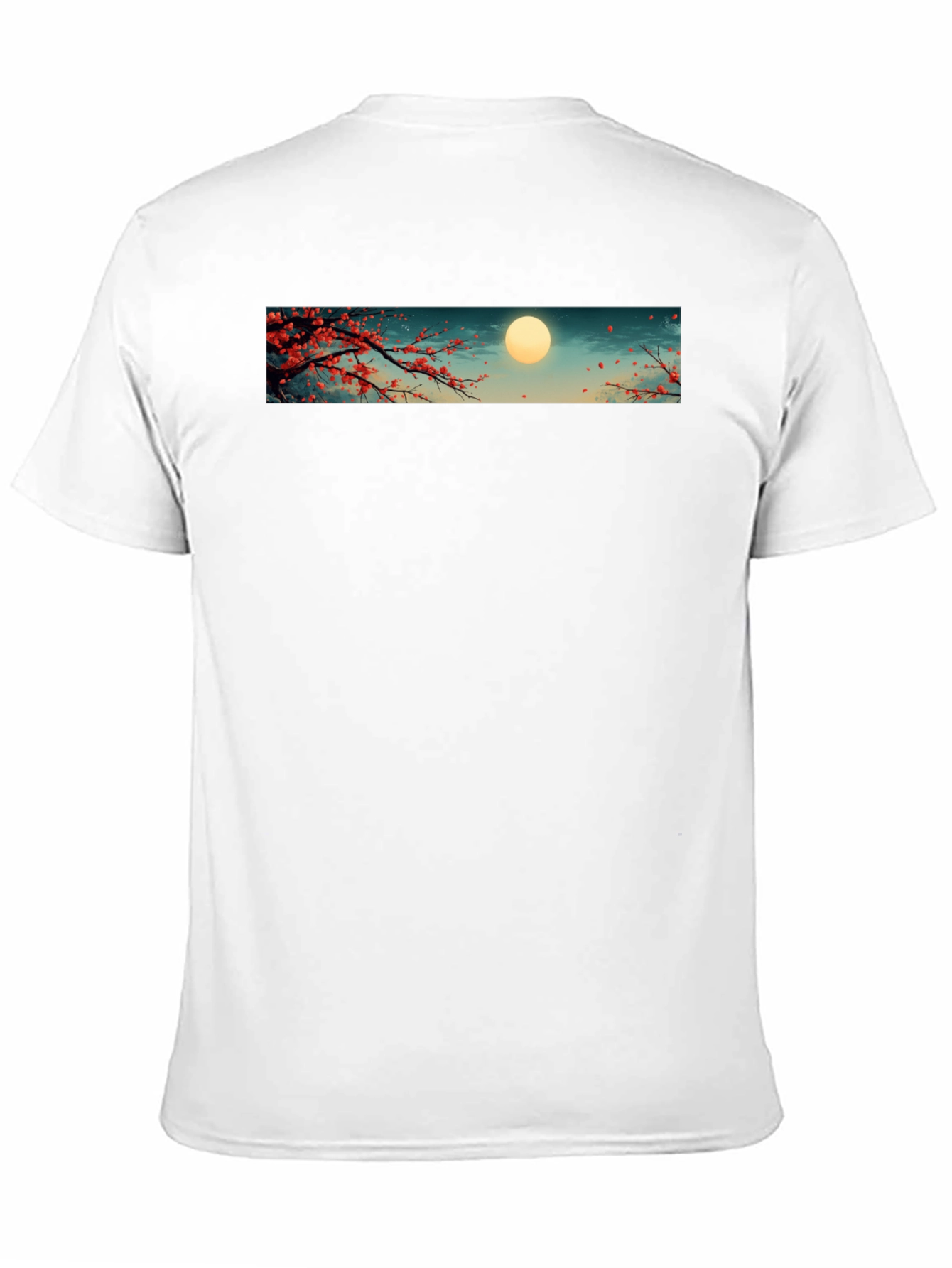 Sakura Moon T-Shirt - Japanese Cherry Blossom Tee