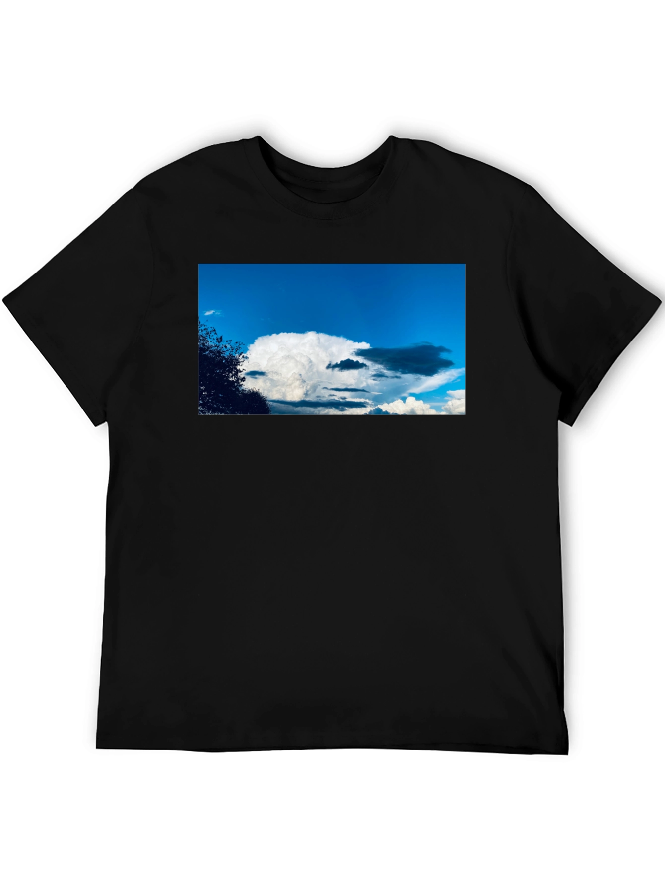 Cloudscape Graphic Tee - Sky Lovers Black T-Shirt
