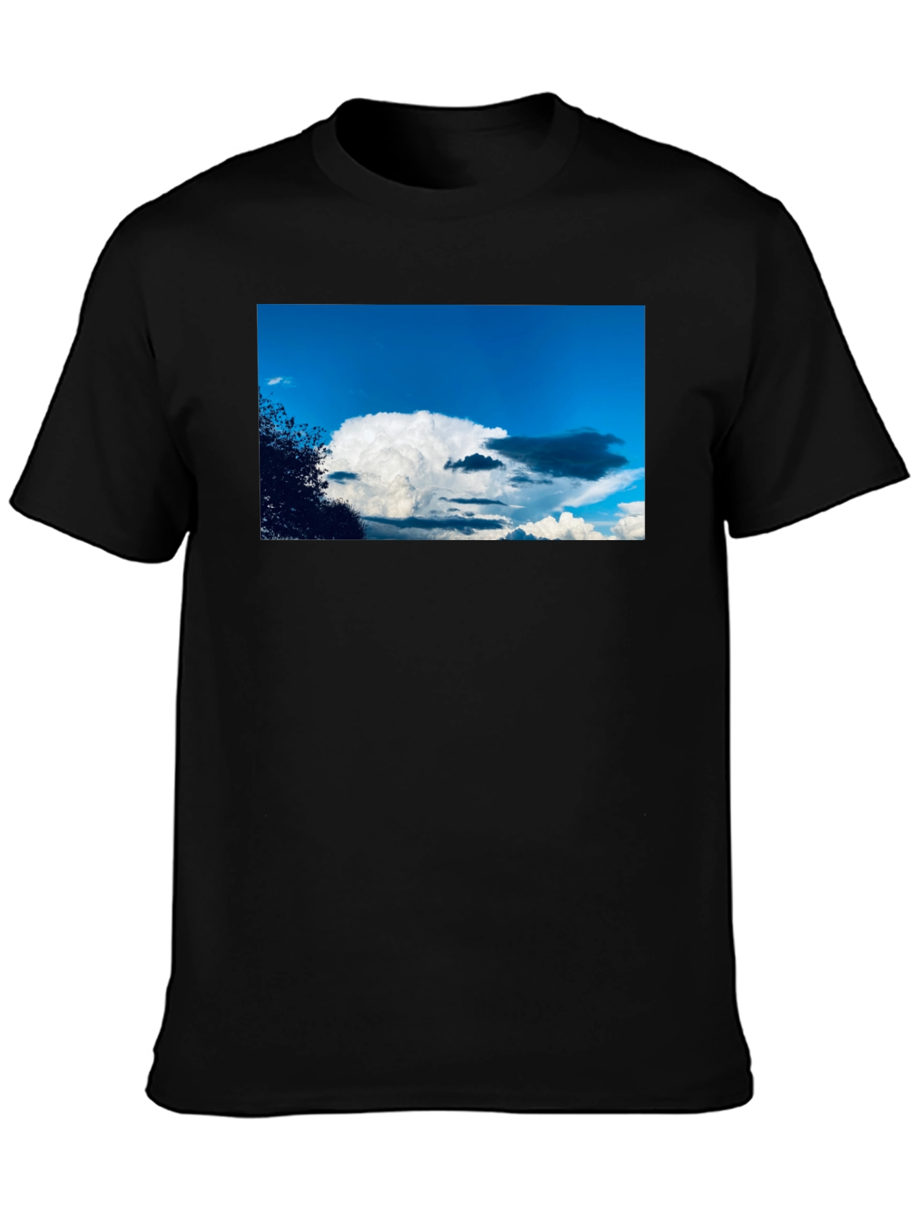 Cloudscape Graphic Tee - Sky Lovers Black T-Shirt