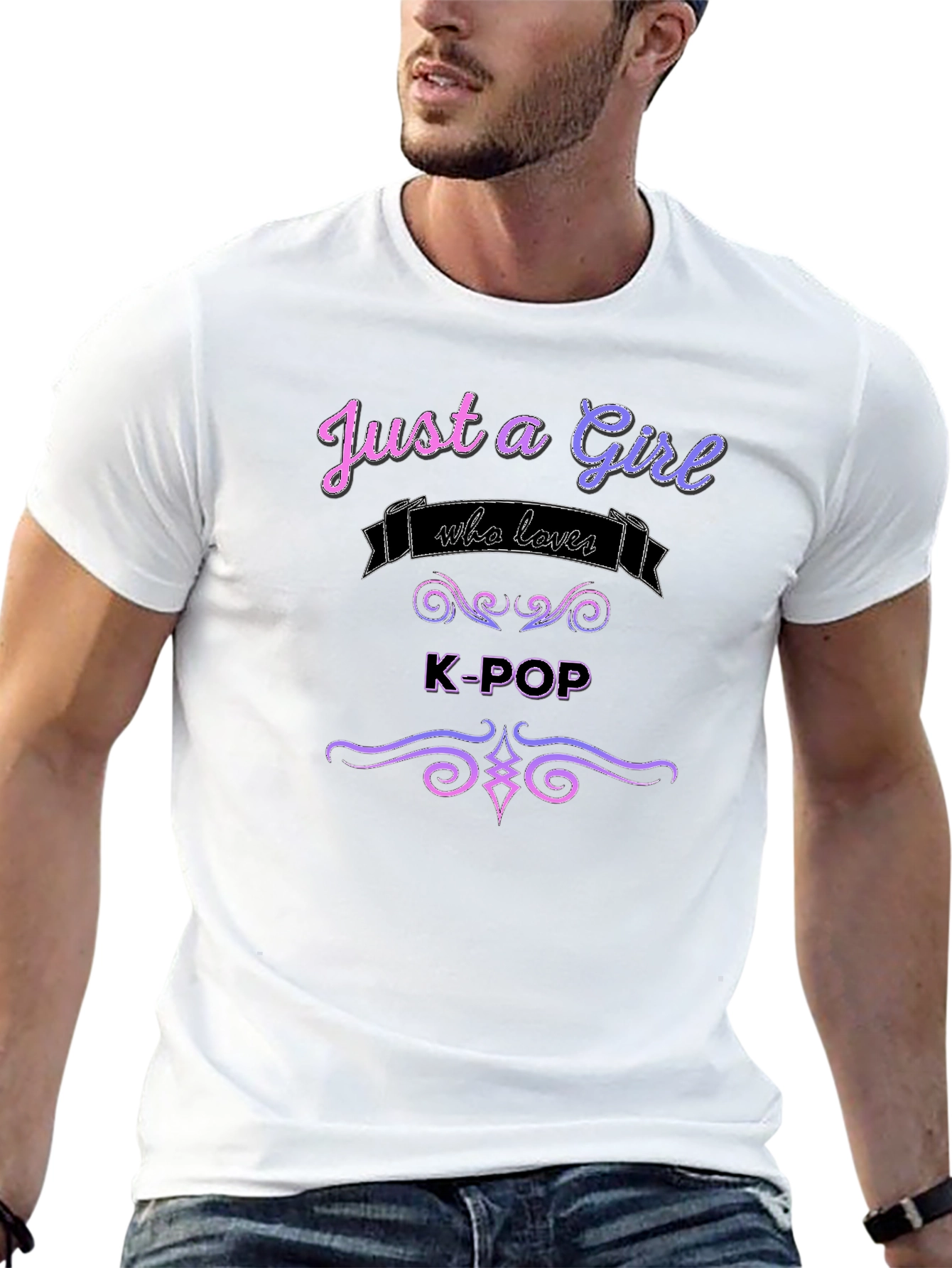 Just a Girl Who Loves K-Pop T-Shirt