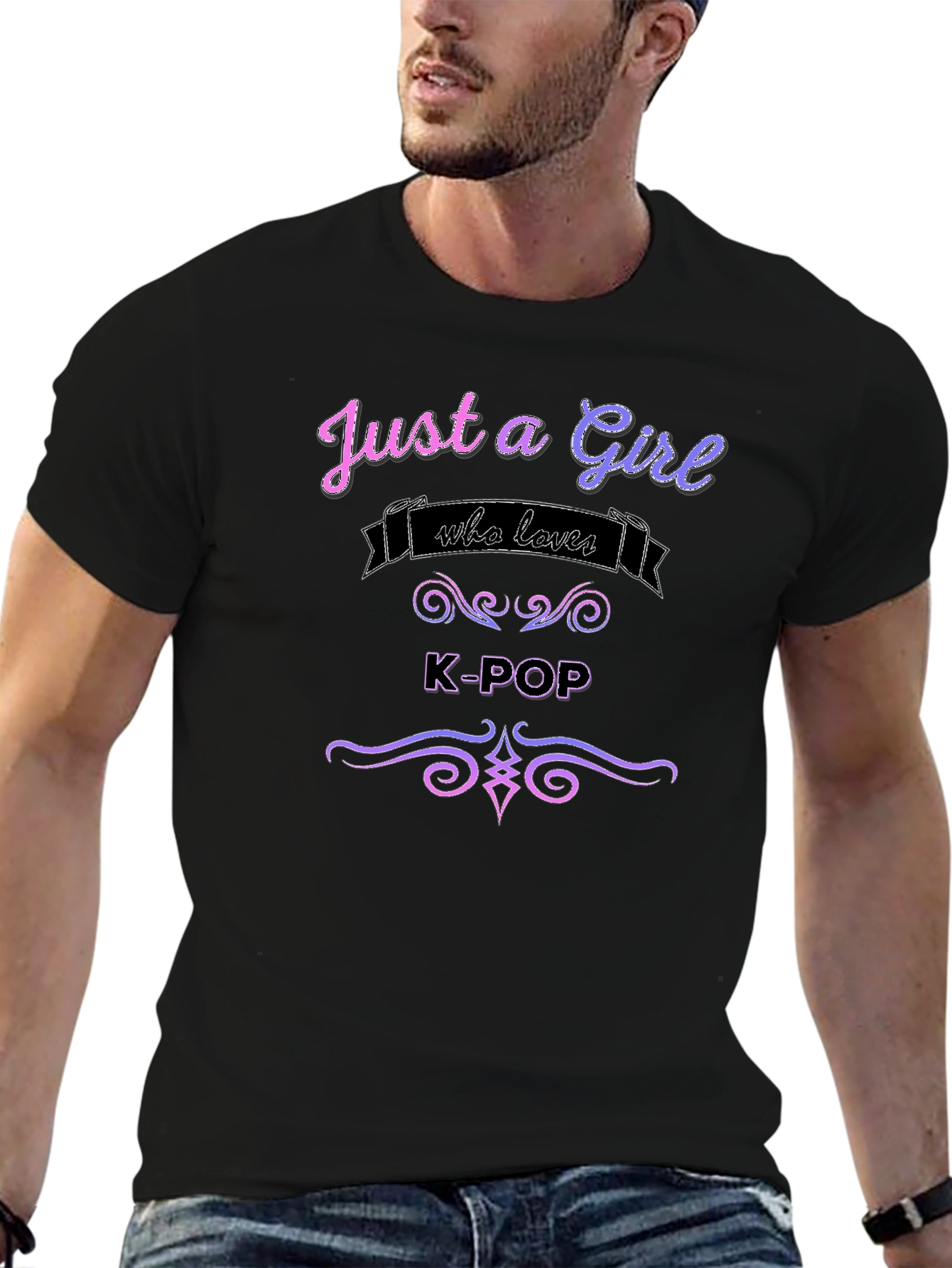 Just a Girl Who Loves K-Pop T-Shirt