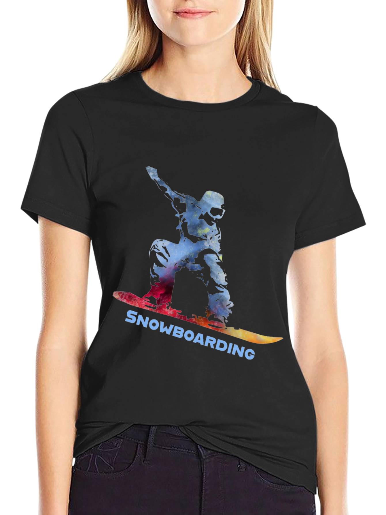 Snowboarding Graphic Tee - Cool Winter Sports T-Shirt