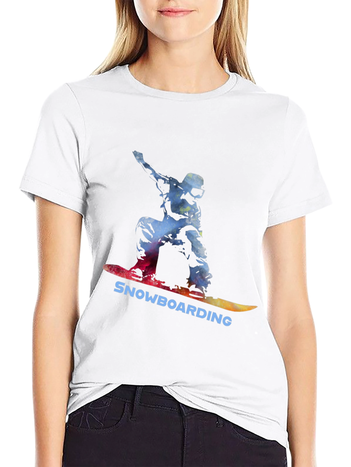 Snowboarding Graphic Tee - Cool Winter Sports T-Shirt