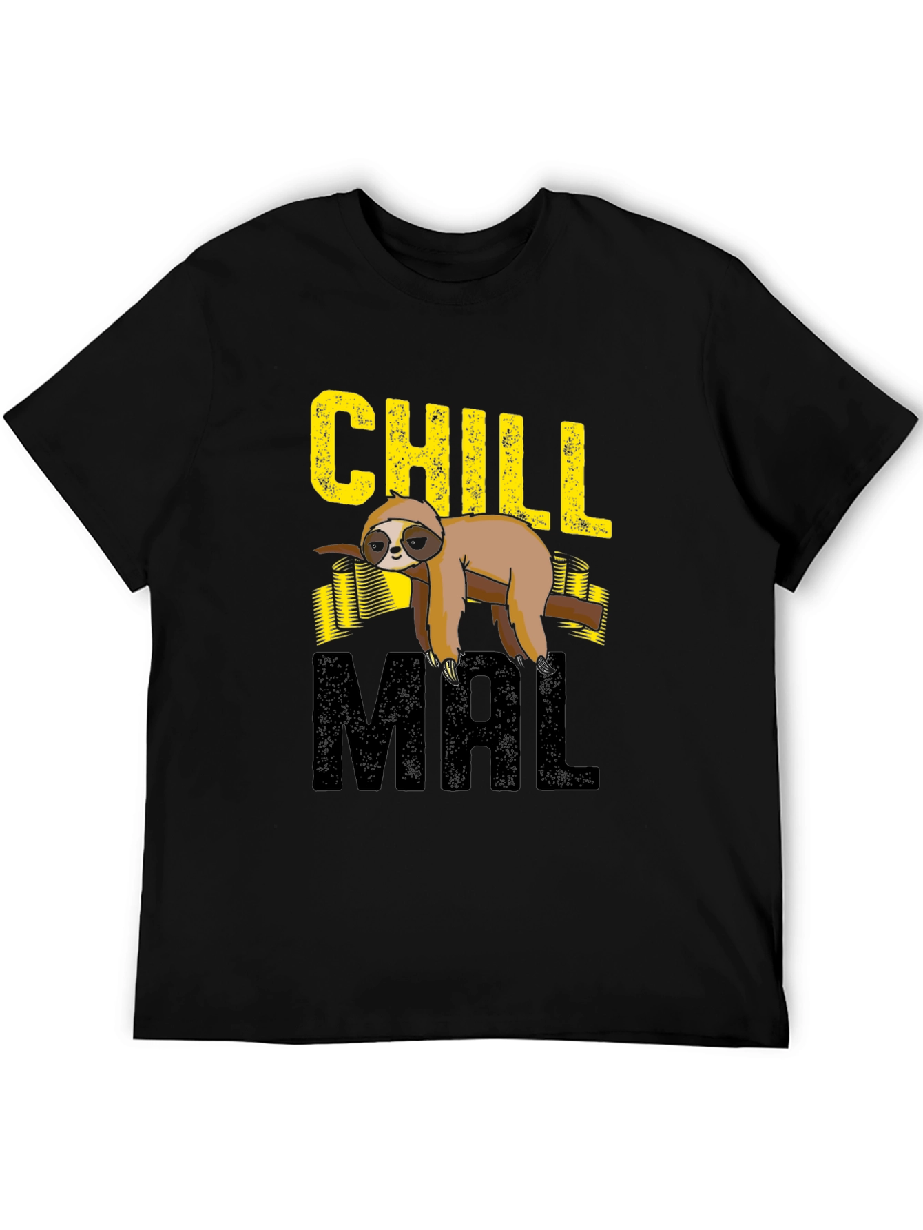 Chill Mal Sloth Graphic T-Shirt