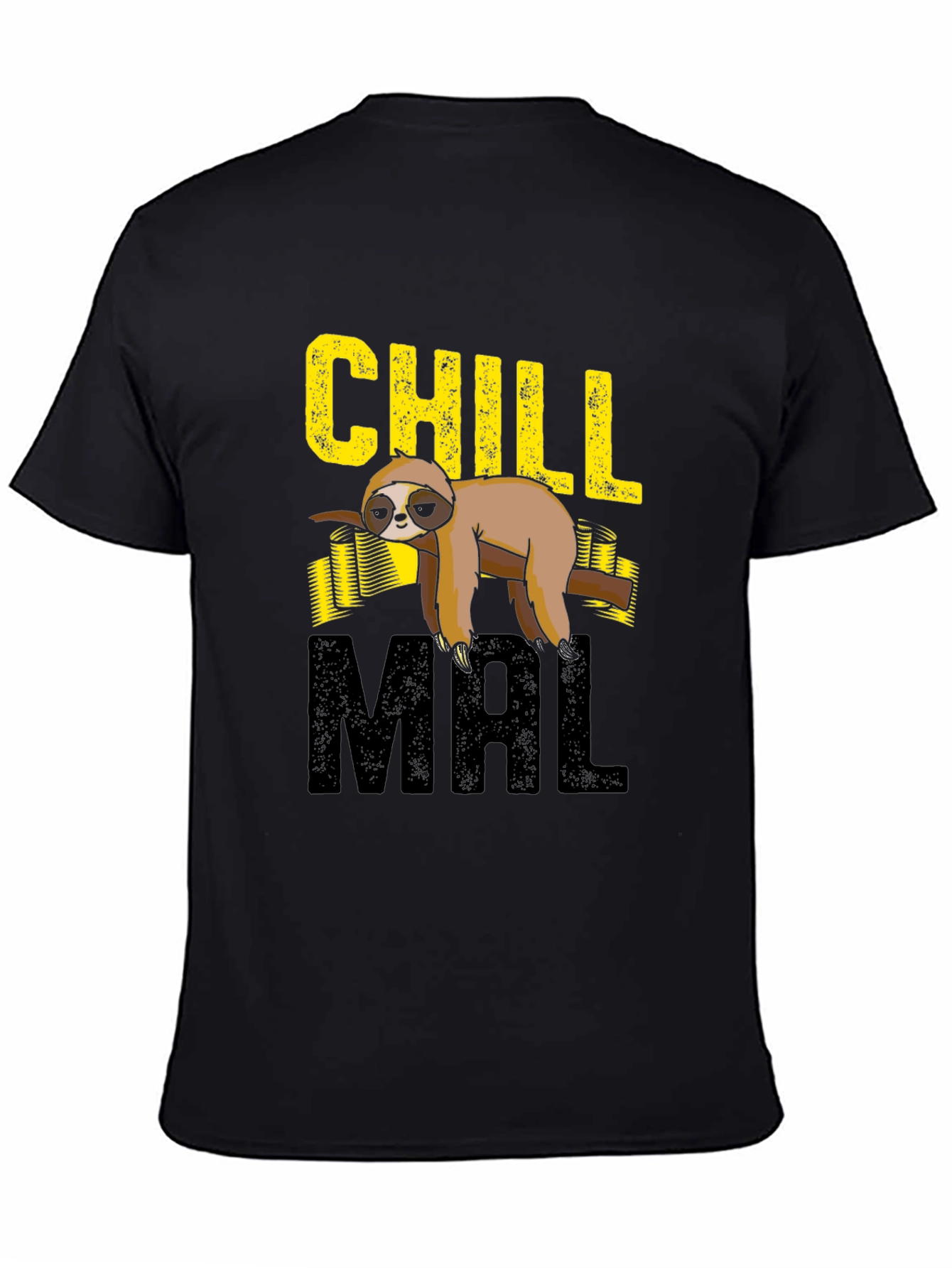 Chill Mal Sloth Graphic T-Shirt