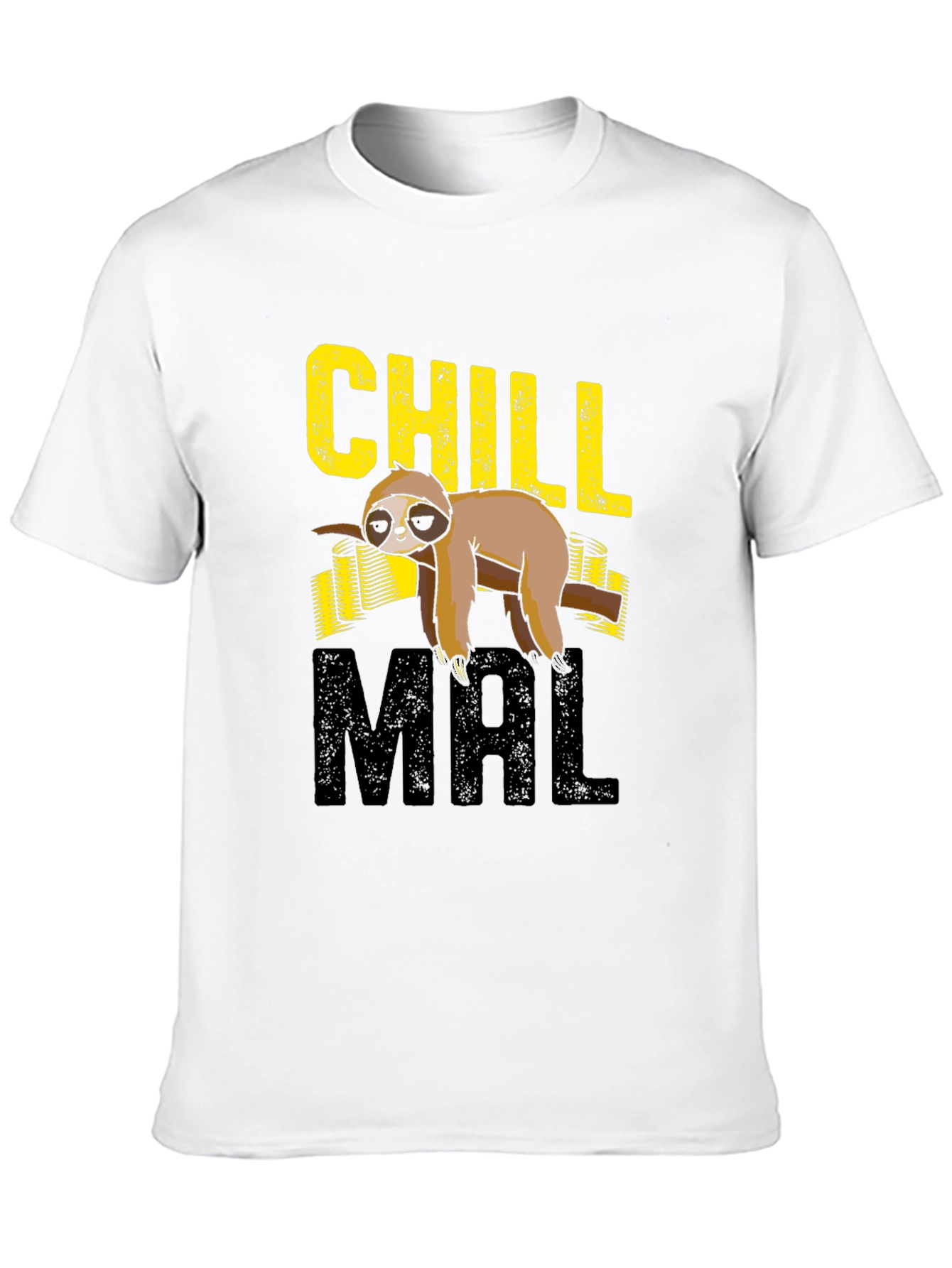 Chill Mal Sloth Graphic T-Shirt