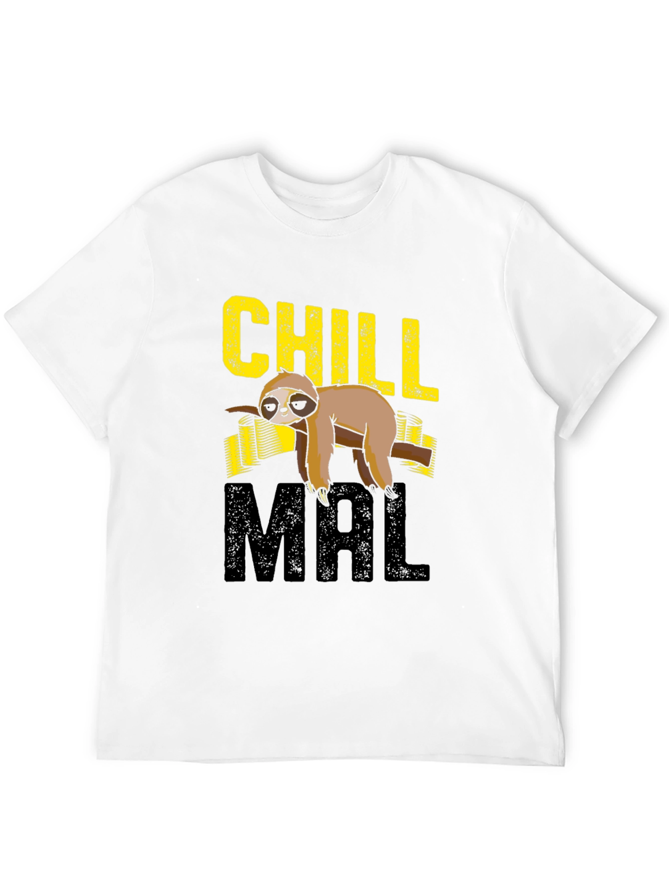 Chill Mal Sloth Graphic T-Shirt