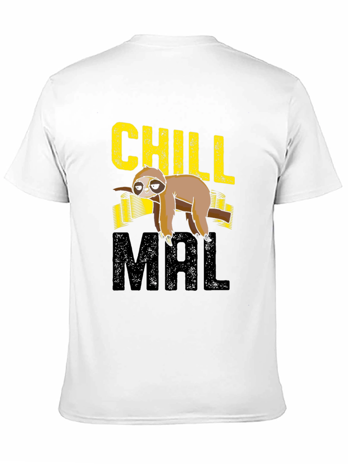 Chill Mal Sloth Graphic T-Shirt