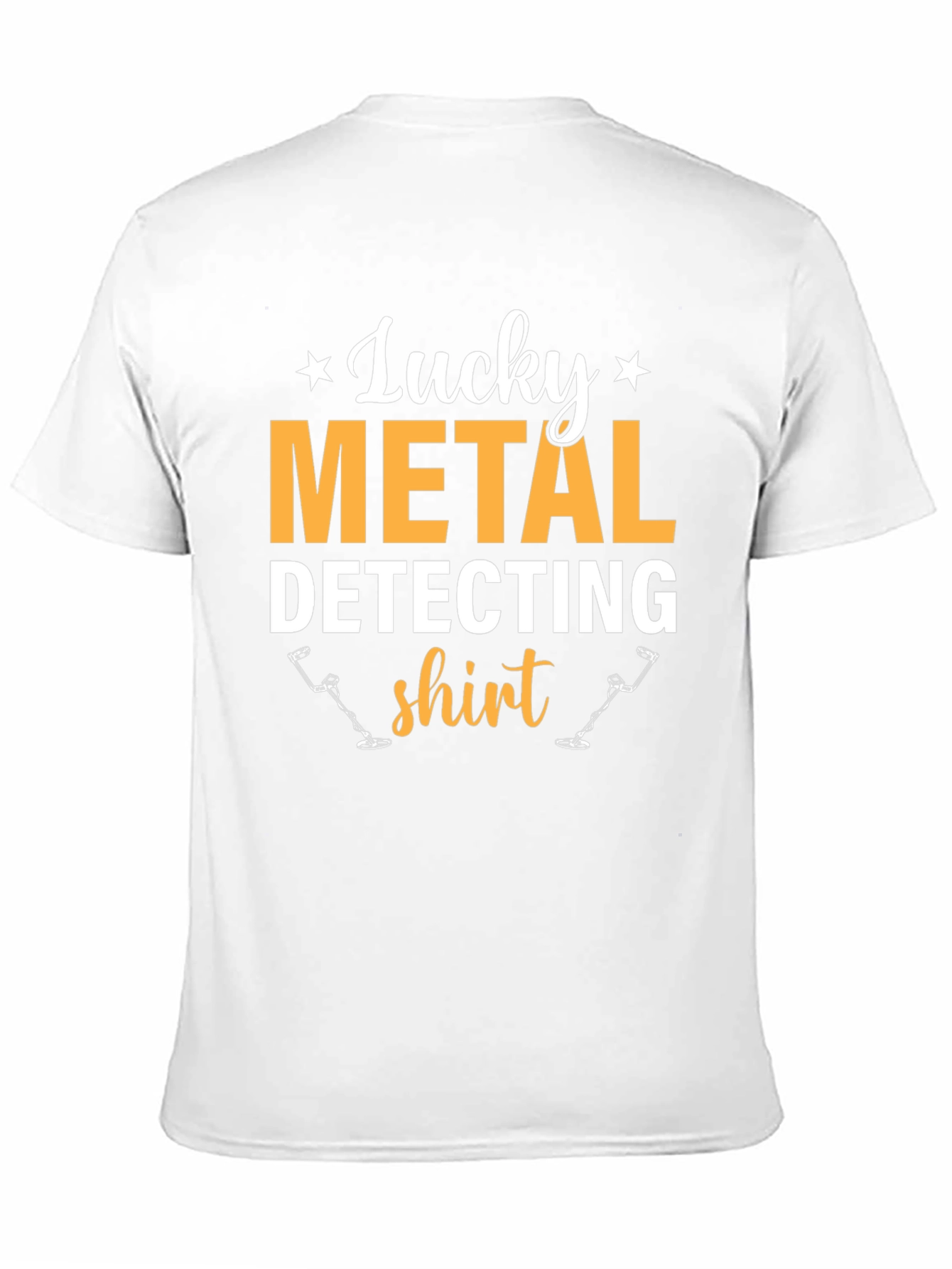 Lucky Metal Detecting Shirt - Black Tee