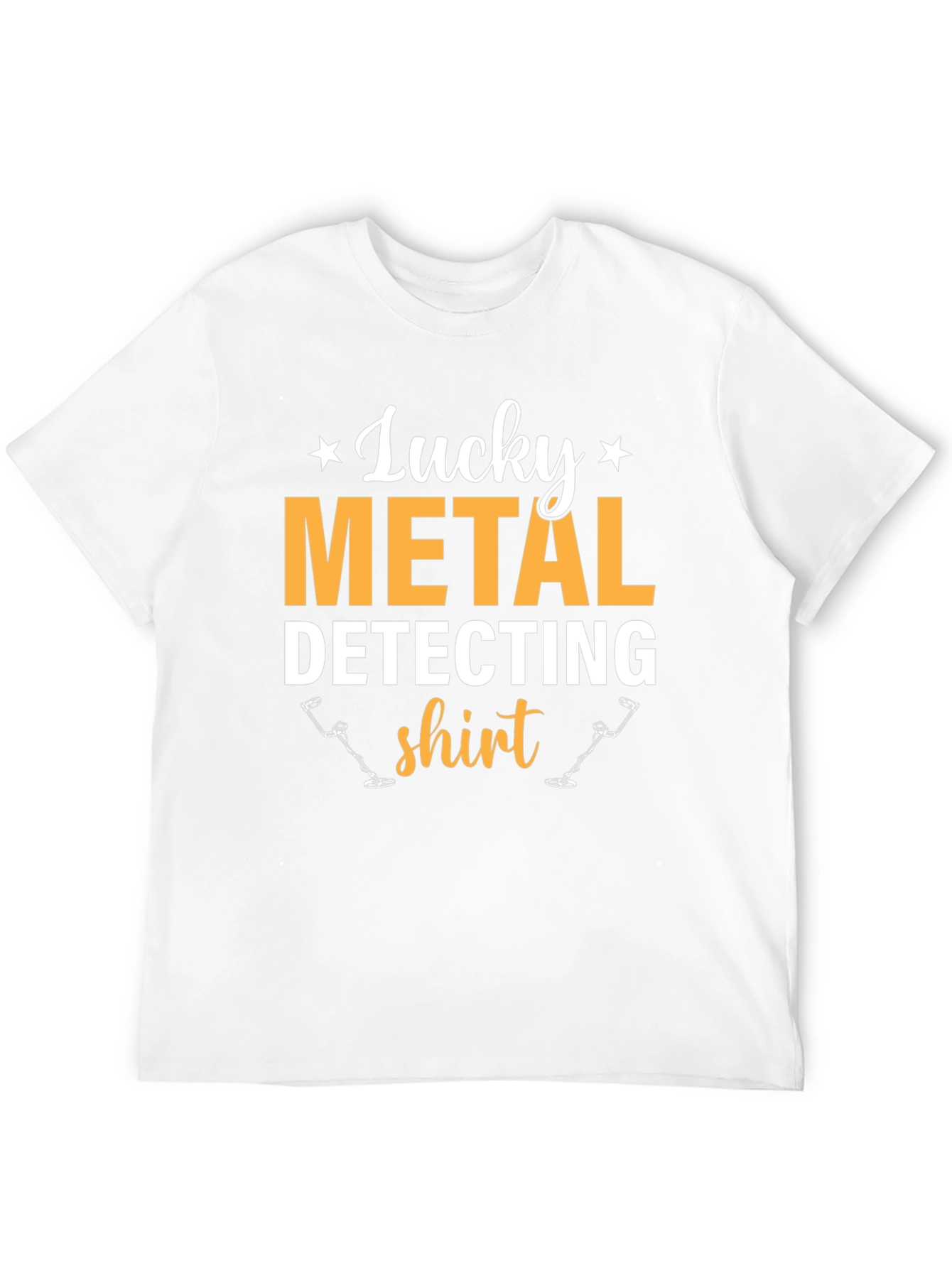 Lucky Metal Detecting Shirt - Black Tee