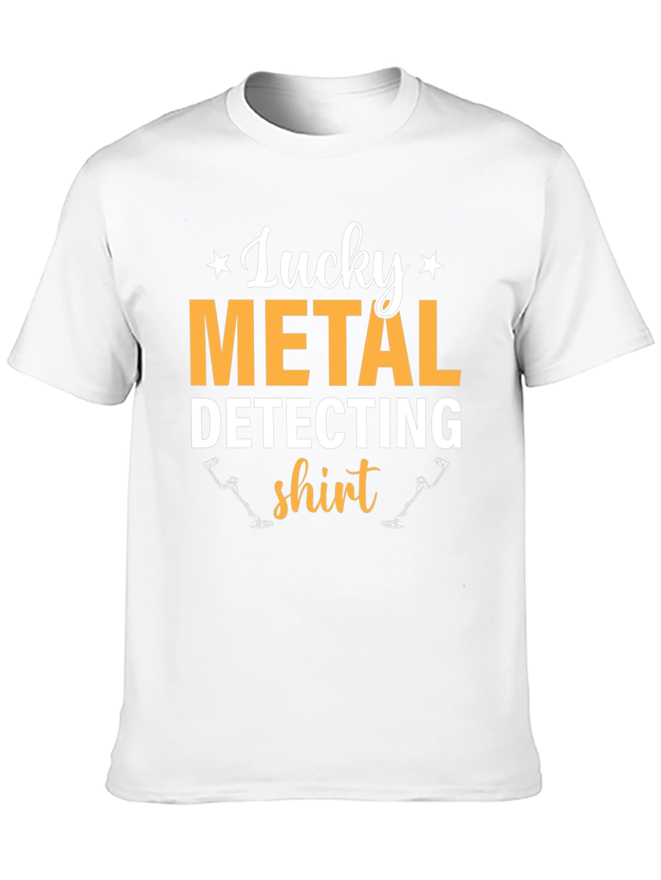 Lucky Metal Detecting Shirt - Black Tee