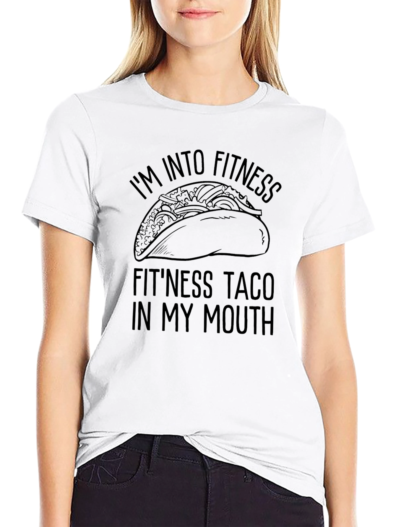 Fitness Taco Graphic T-Shirt