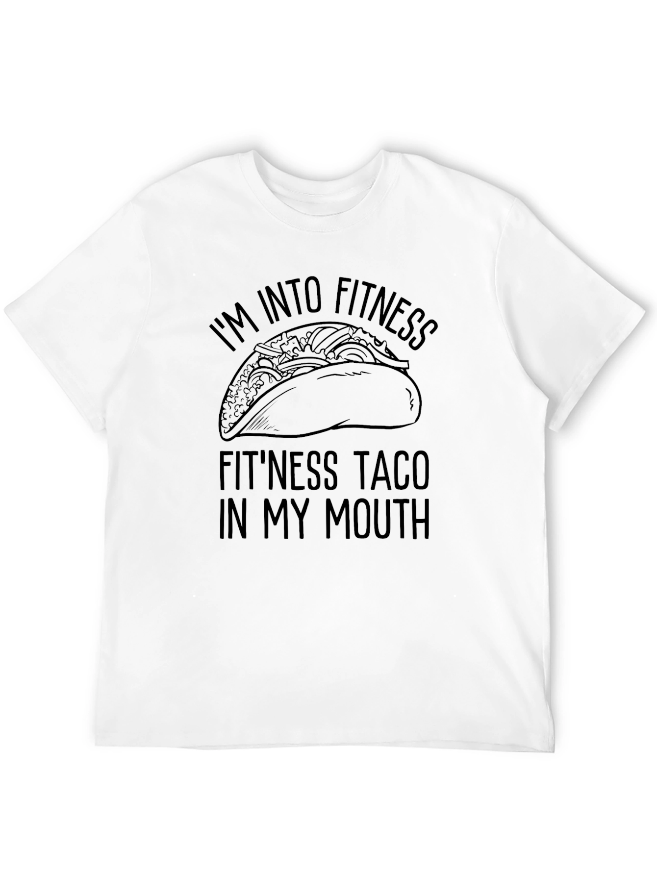 Fitness Taco Graphic T-Shirt