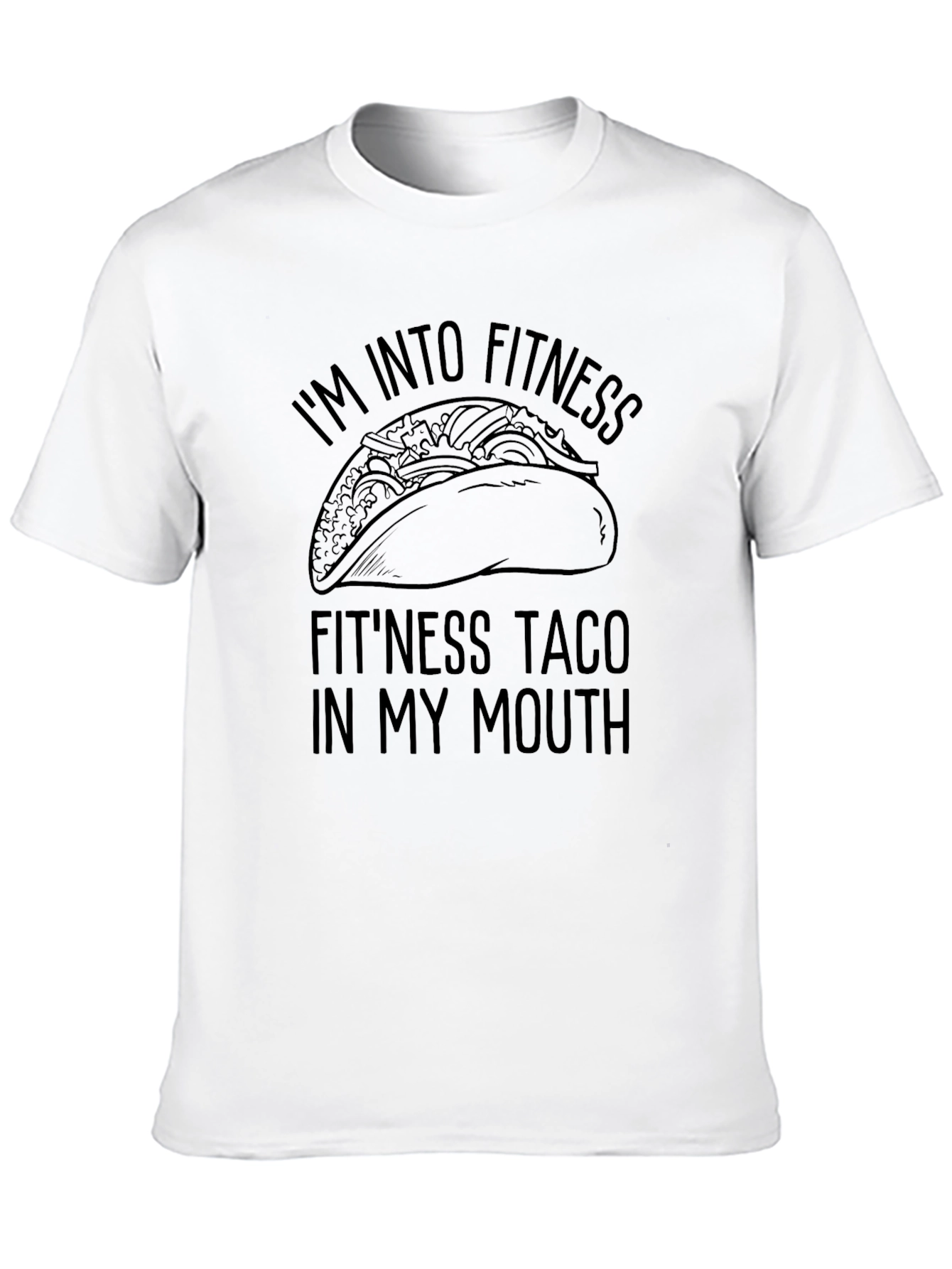 Fitness Taco Graphic T-Shirt
