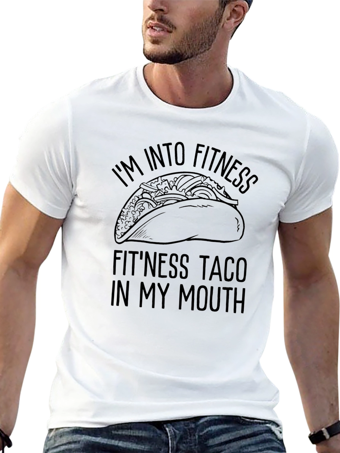 Fitness Taco Graphic T-Shirt