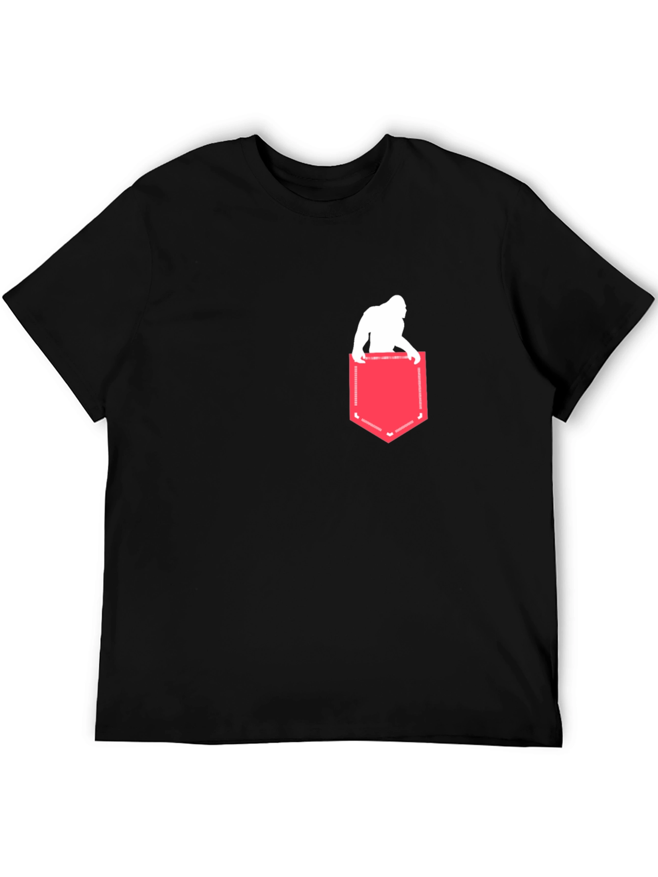 Bigfoot Pocket Graphic Tee - Black