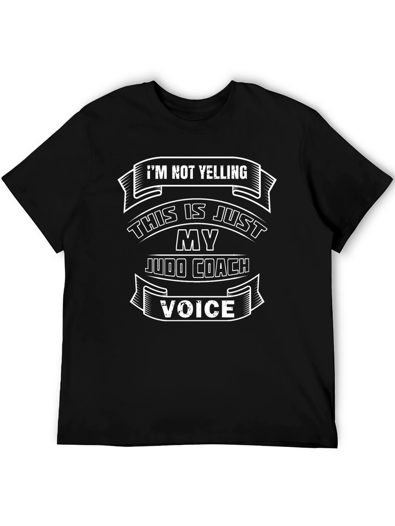 Judo Coach Voice Graphic T-Shirt