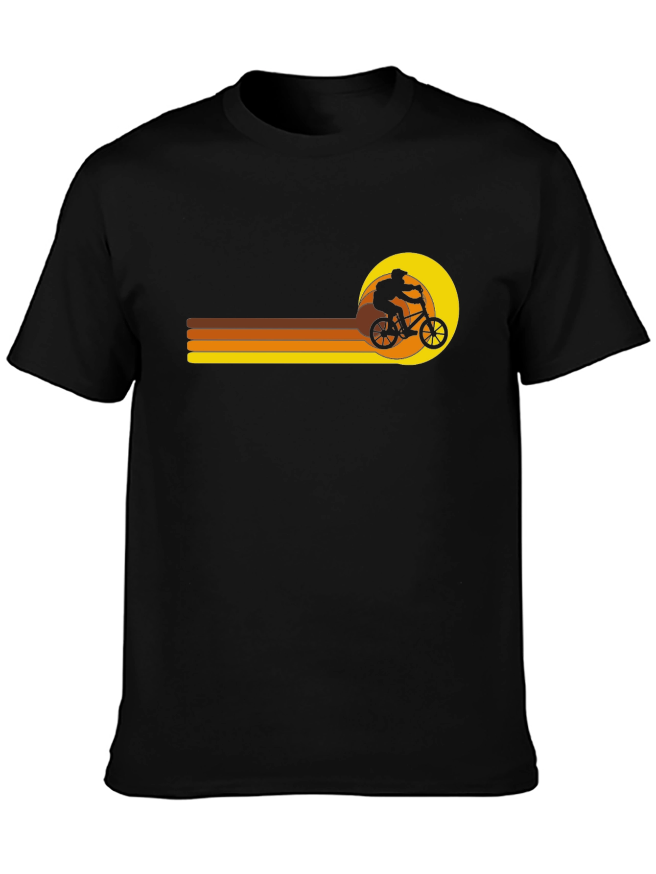 Retro BMX Sunset T-Shirt