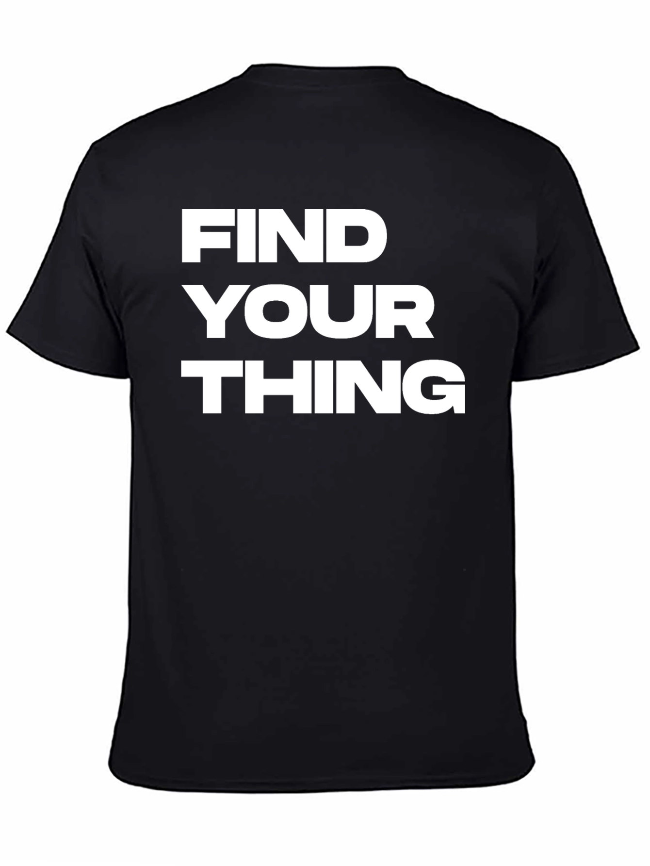 Find Your Thing Graphic T-Shirt - Black