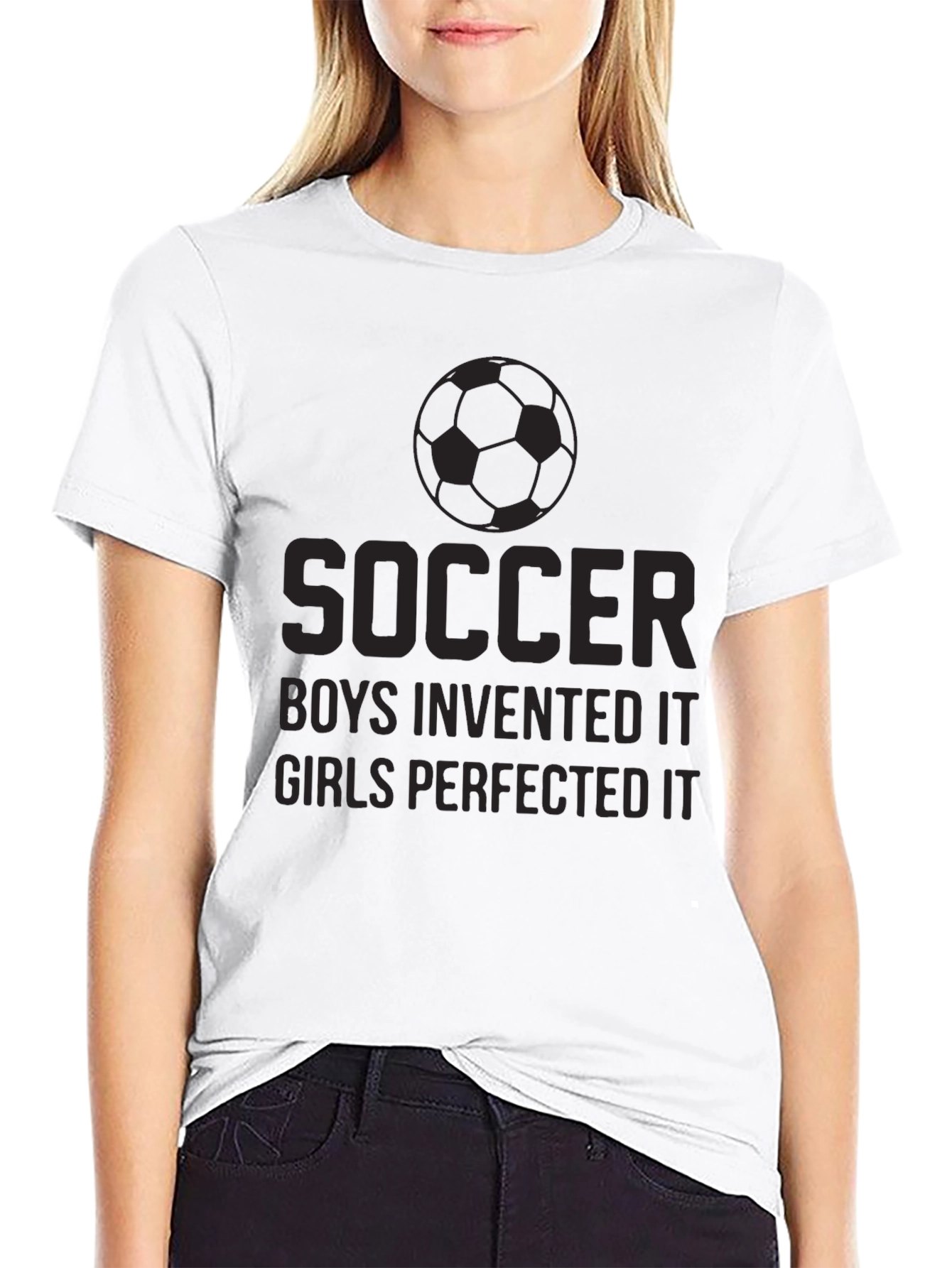Soccer Boys Invented It - Graphic Tee