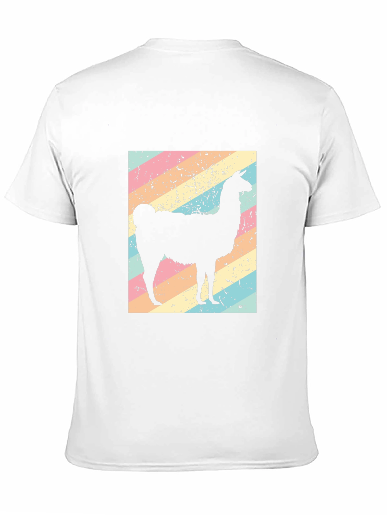 Llama Graphic Tee - Soft Black Cotton Blend