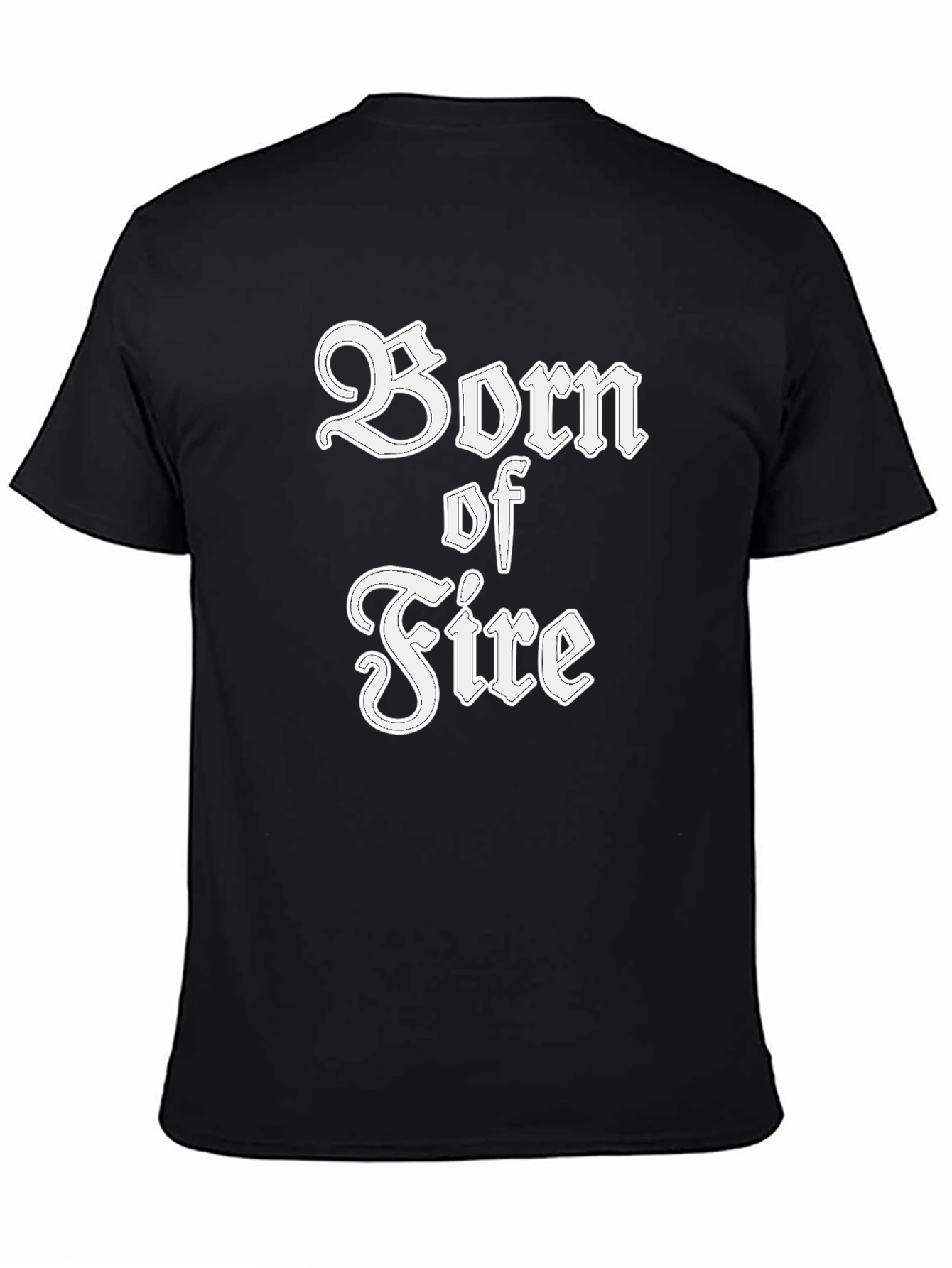 Born of Fire T-Shirt - Black Graphic Tee