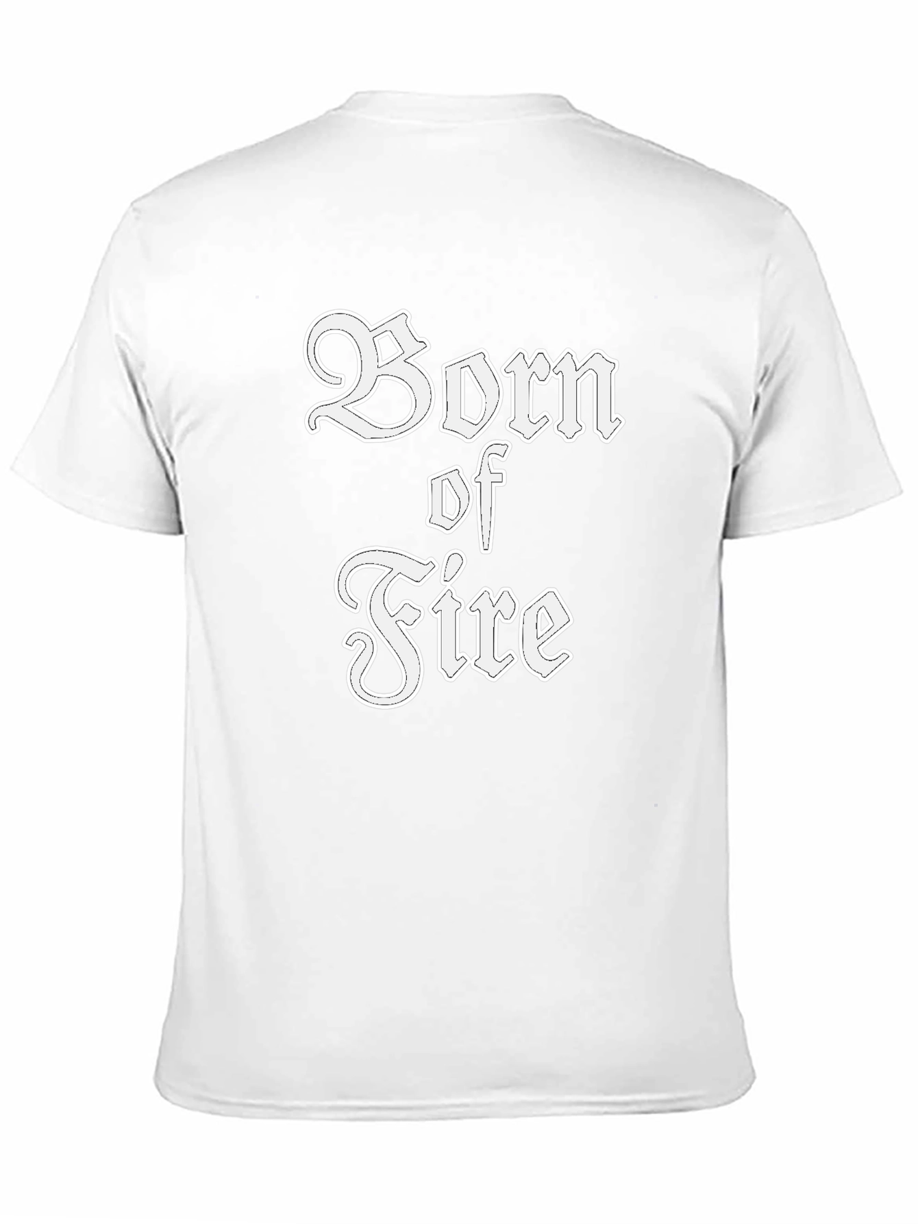 Born of Fire T-Shirt - Black Graphic Tee