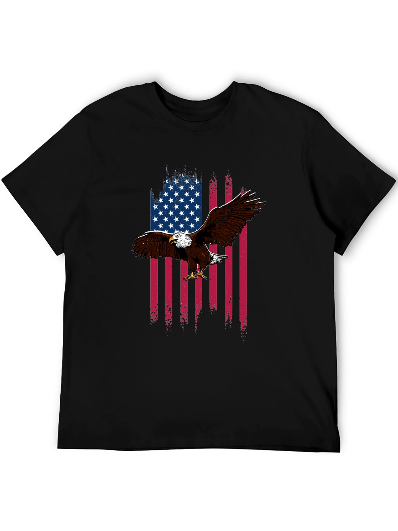 American Flag Eagle Graphic Tee