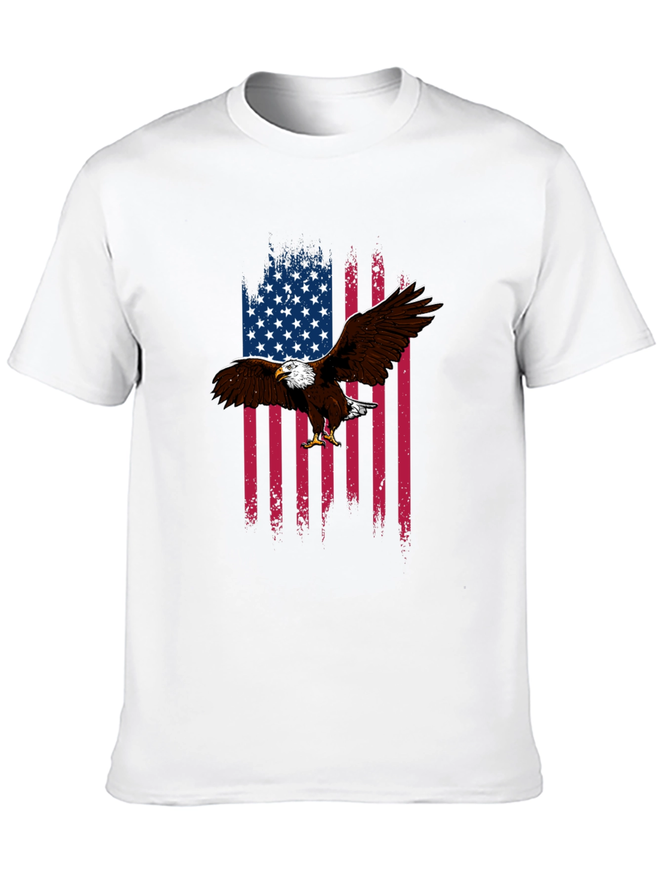 American Flag Eagle Graphic Tee