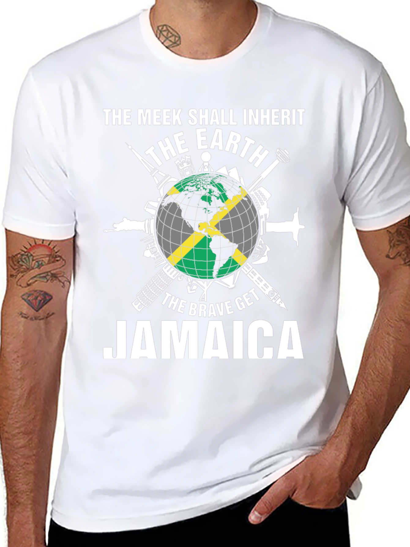 Jamaica Earth T-Shirt: Meek Shall Inherit