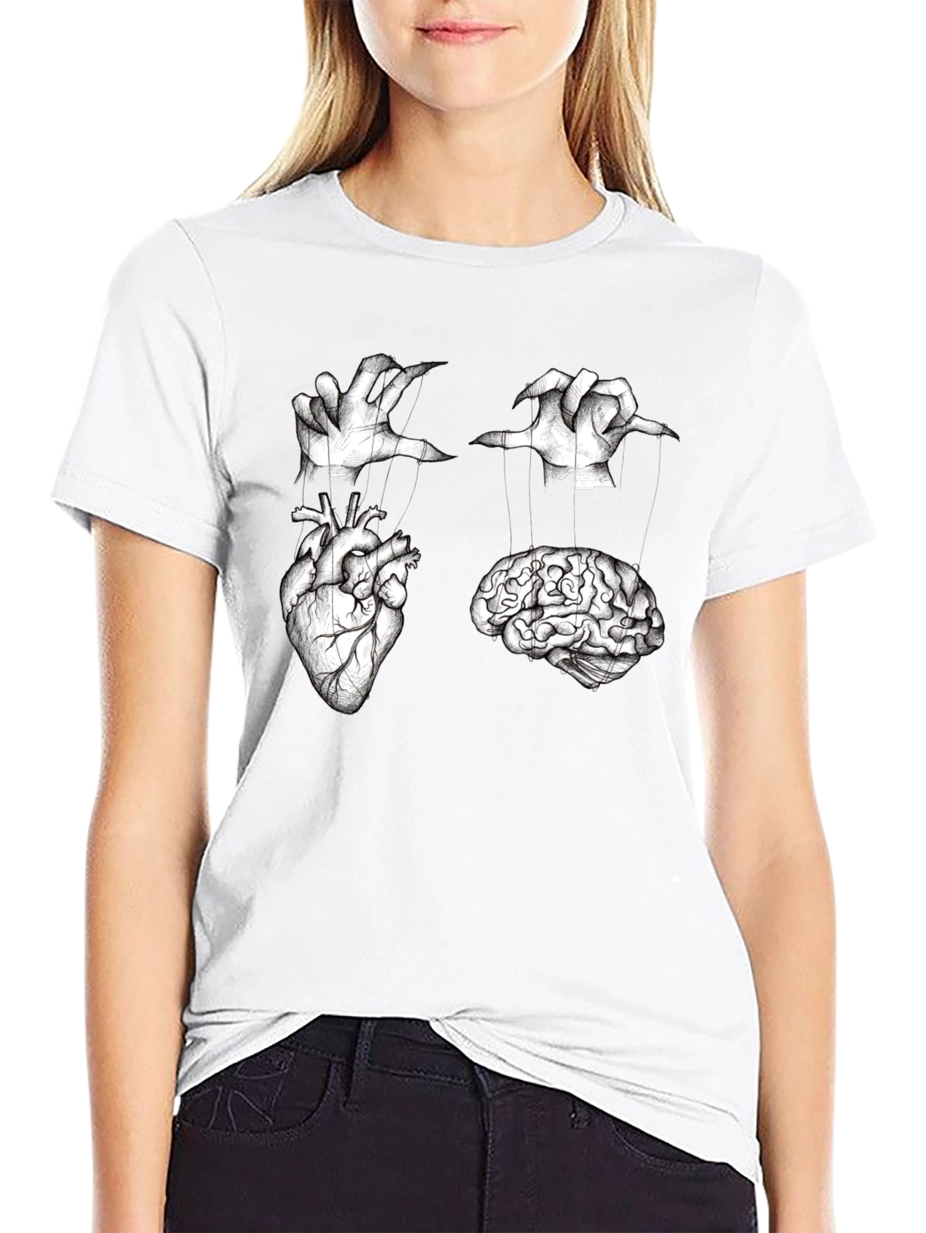 Brain & Heart Marionette T-Shirt