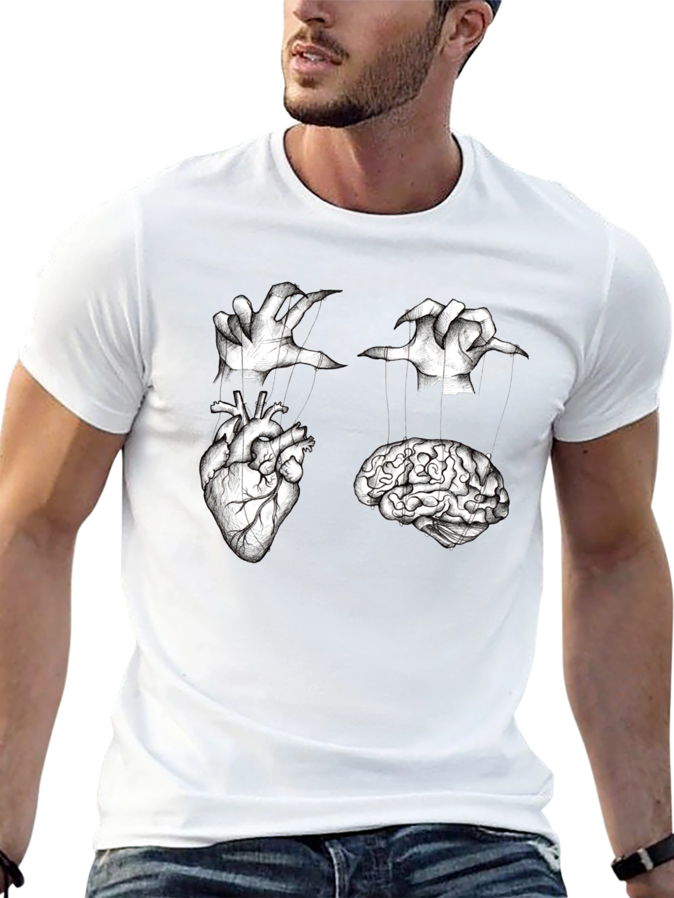 Brain & Heart Marionette T-Shirt