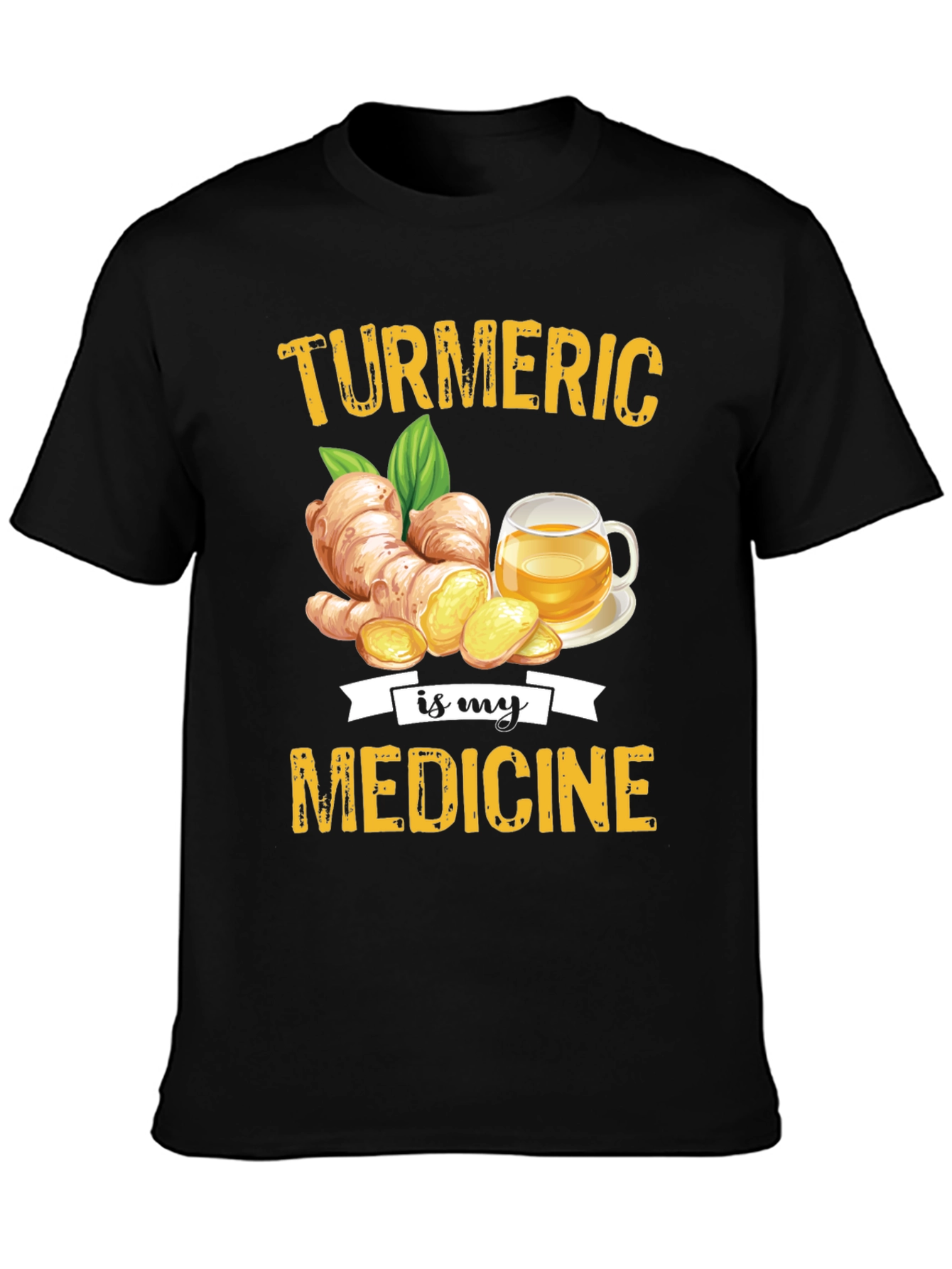 Turmeric Is My Medicine Graphic T-Shirt