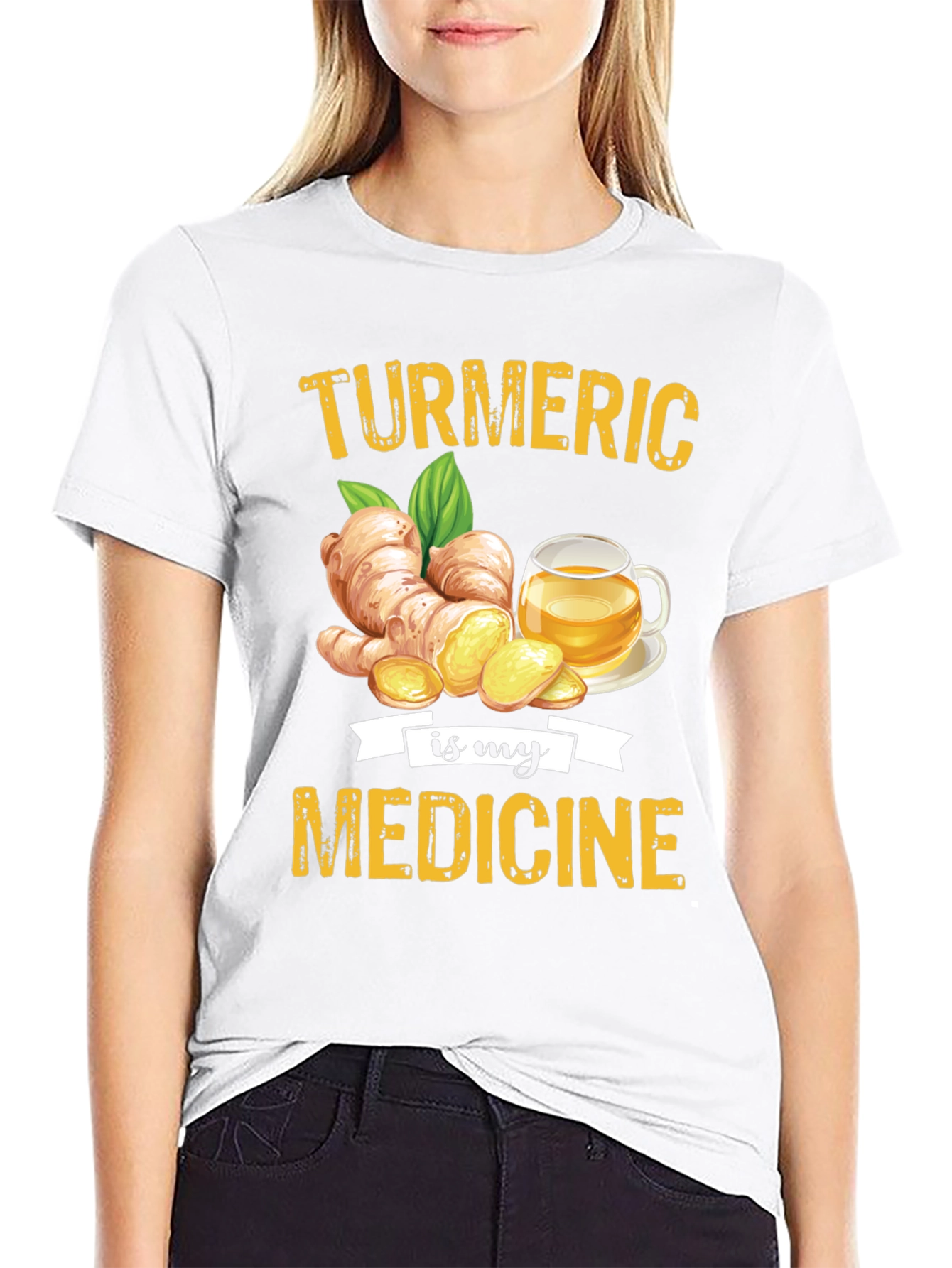 Turmeric Is My Medicine Graphic T-Shirt