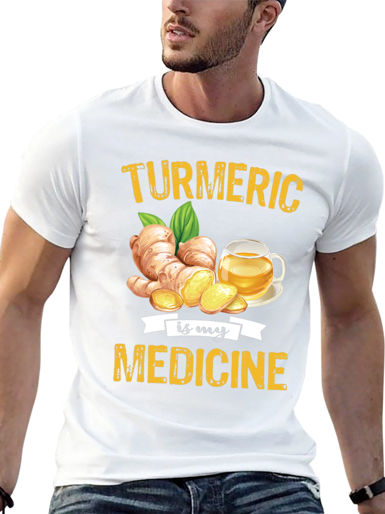 Turmeric Is My Medicine Graphic T-Shirt