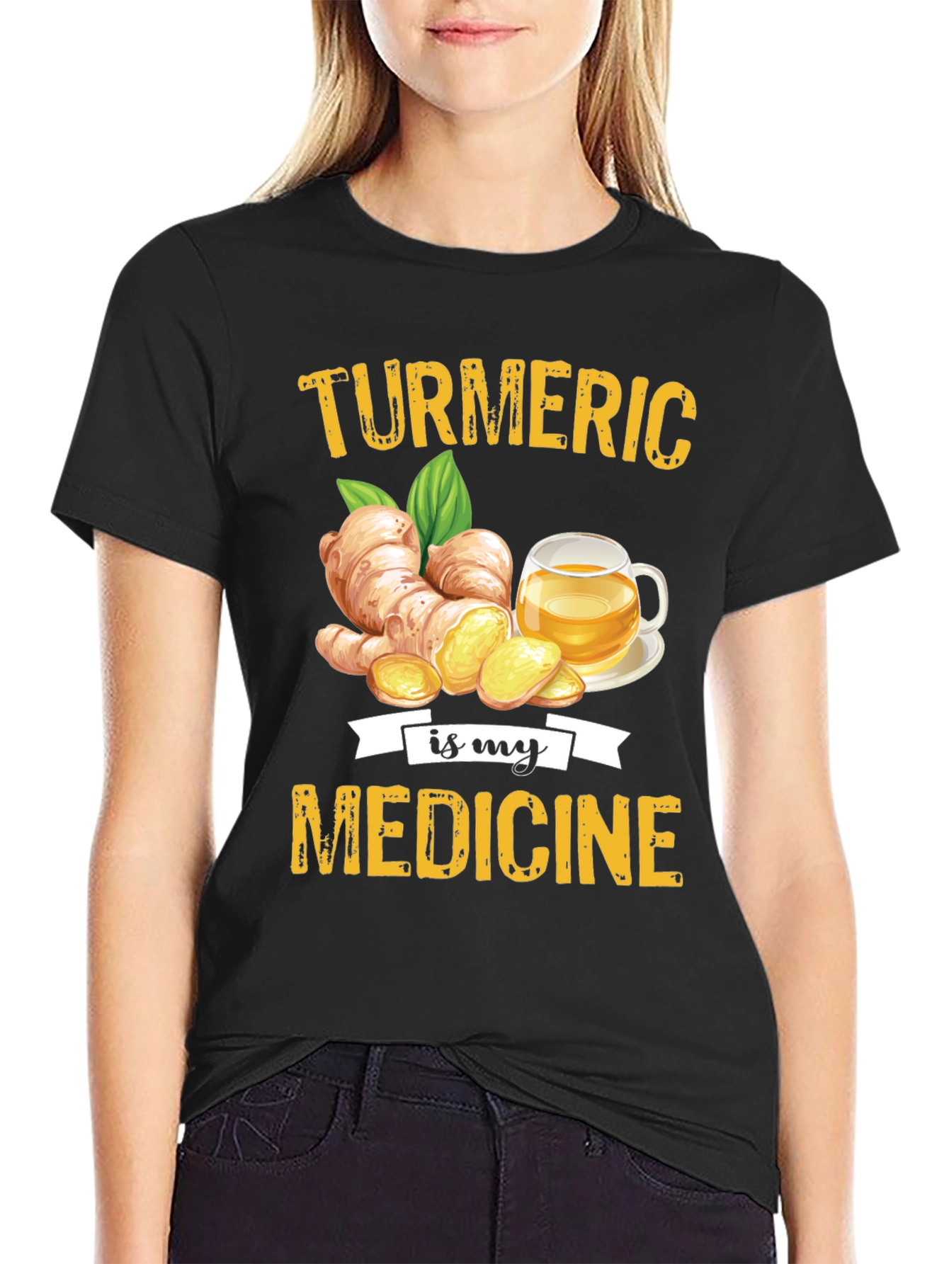 Turmeric Is My Medicine Graphic T-Shirt