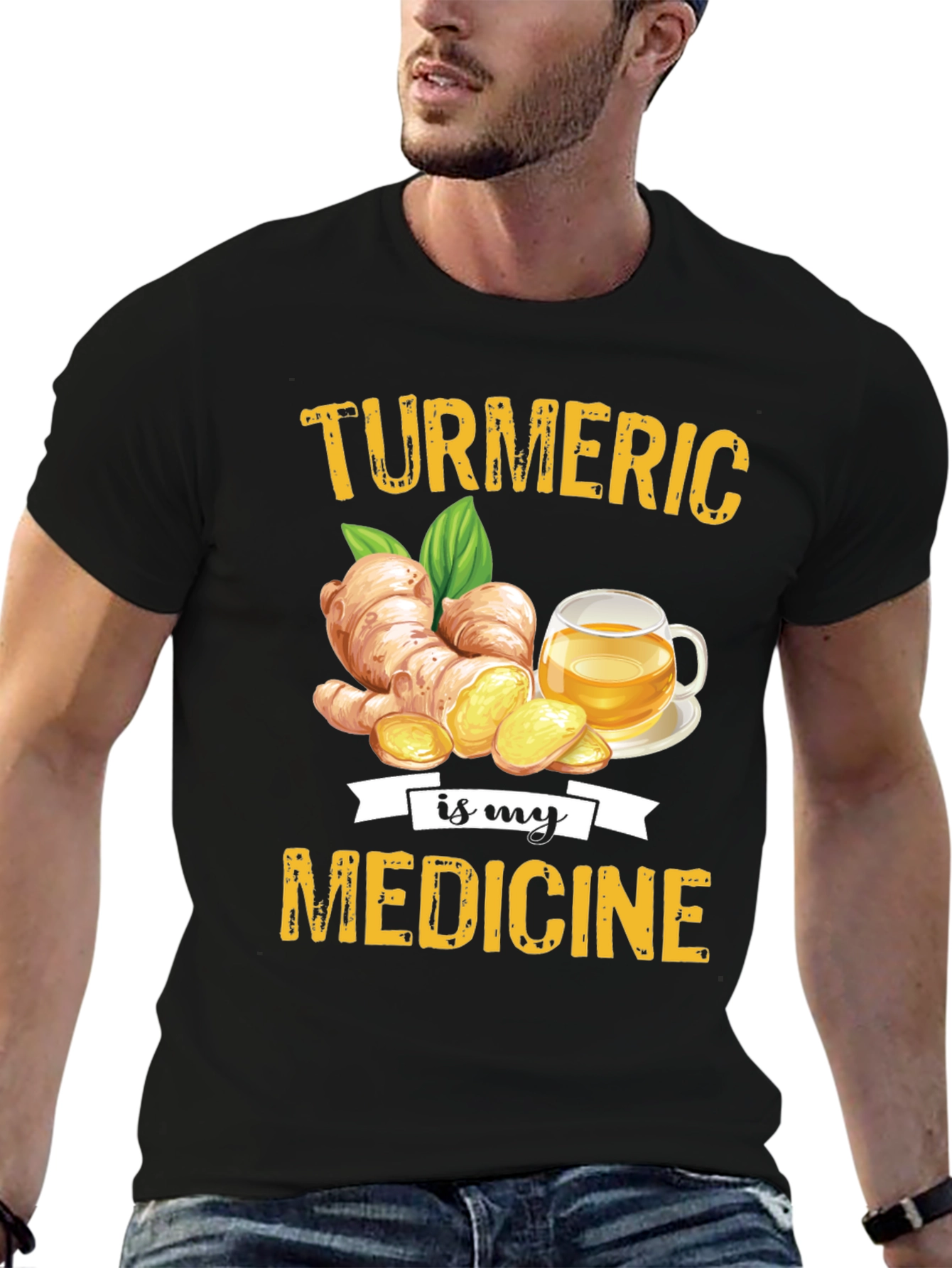Turmeric Is My Medicine Graphic T-Shirt
