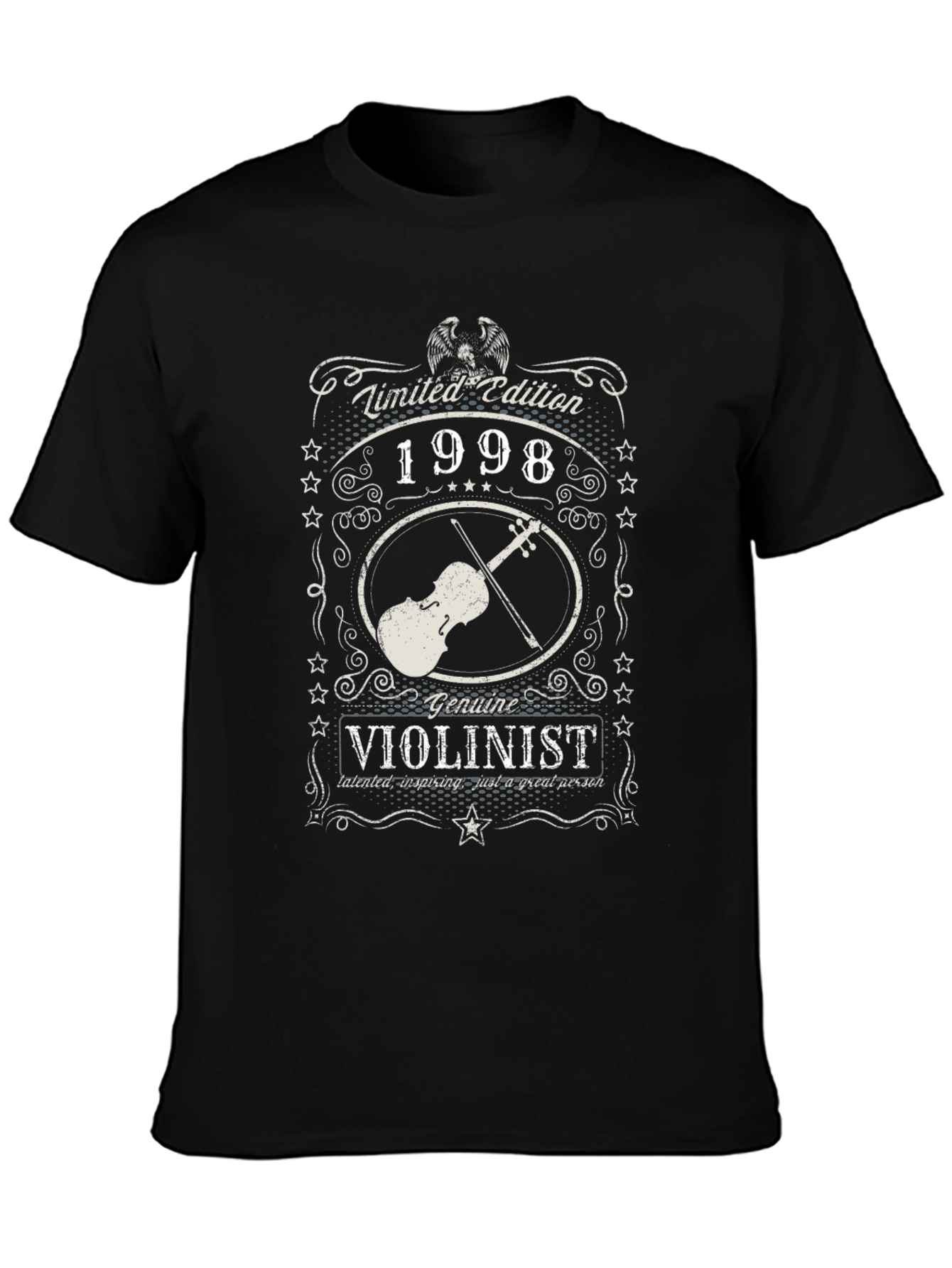 Limited Edition 1998 Violinist Graphic T-Shirt