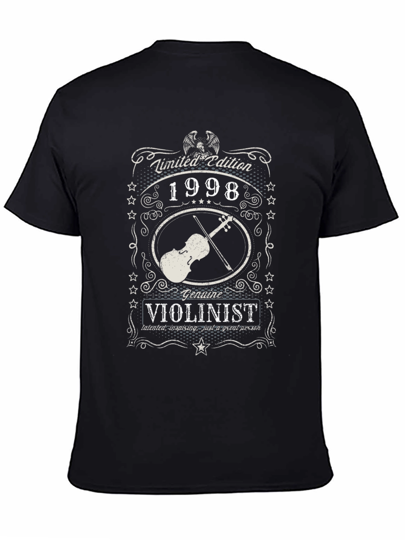 Limited Edition 1998 Violinist Graphic T-Shirt