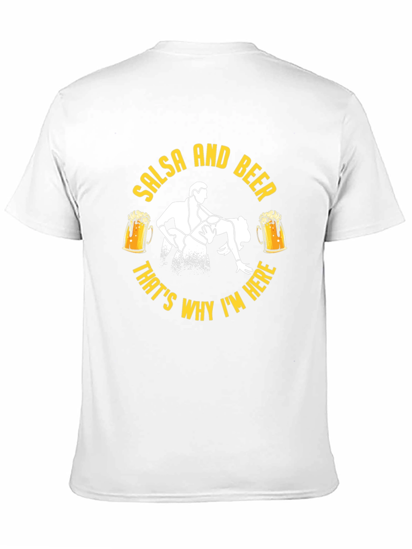 Salsa and Beer Graphic T-Shirt