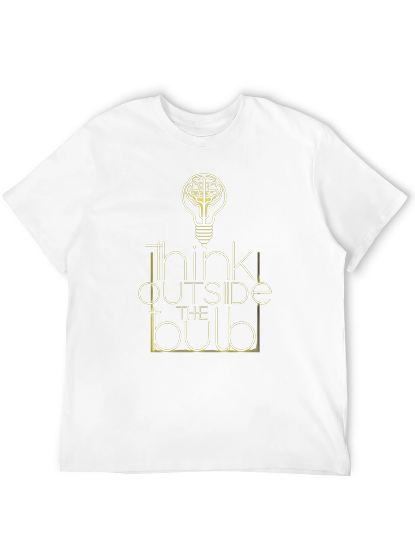 Think Outside the Bulb Graphic T-Shirt